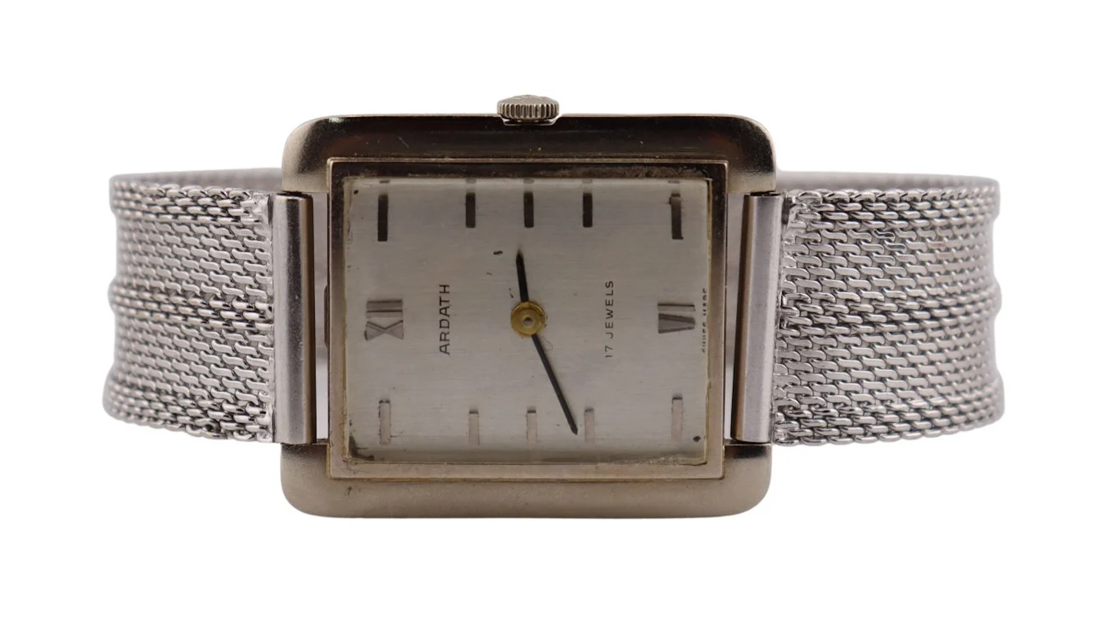 JEWELRY. Ardath 18kt and 14kt Gold Bracelet Watch