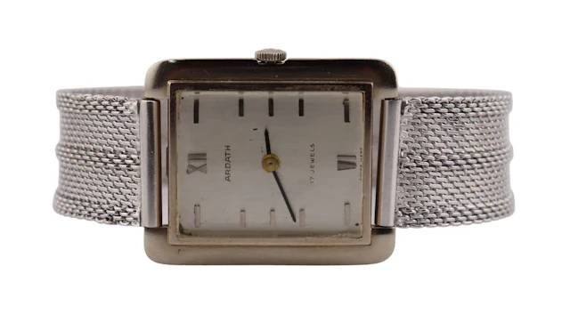 JEWELRY. Ardath 18kt and 14kt Gold Bracelet Watch