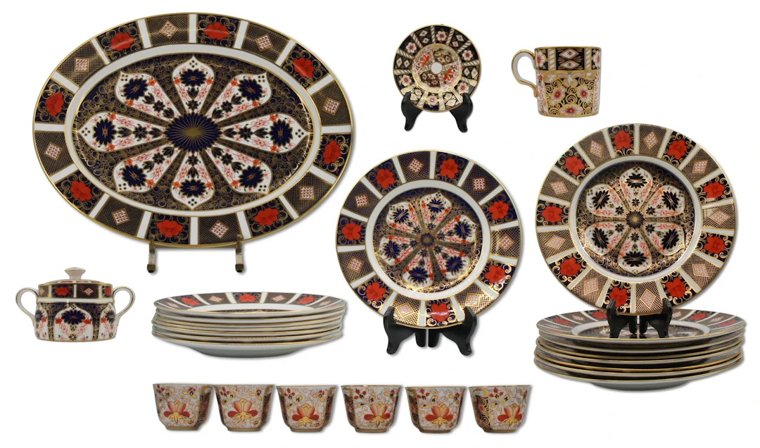 Royal Crown Derby "Imari" Porcelain Service.