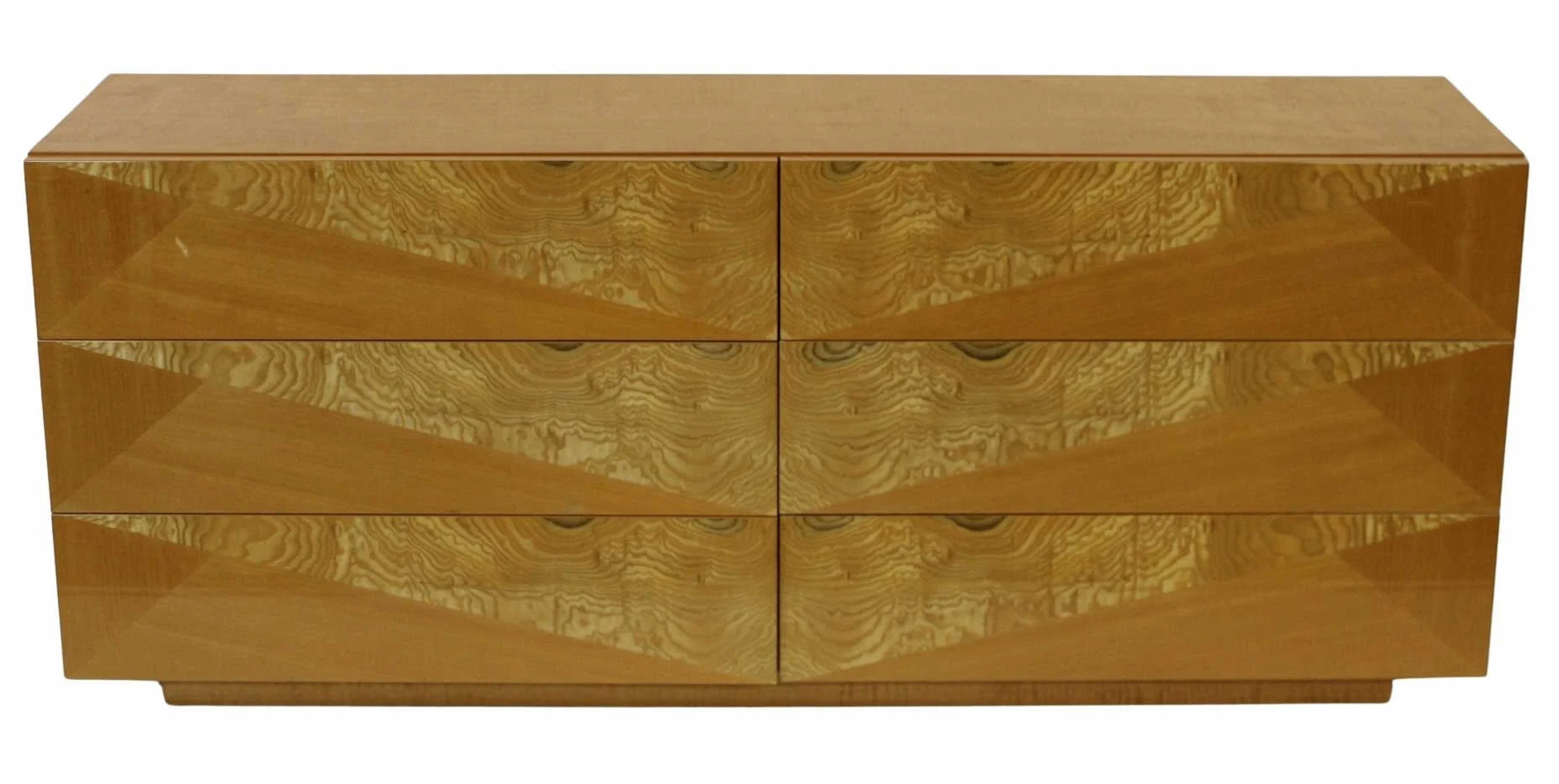 GIORGIO COLLECTION Maple Multi Drawer Dresser.
