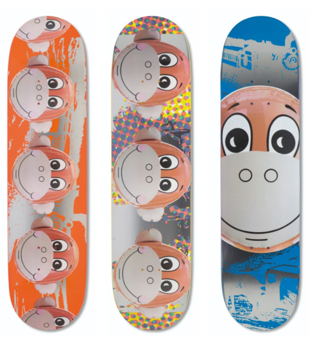 JEFF KOONS & X SUPREME SKATEBOARD DECKS.