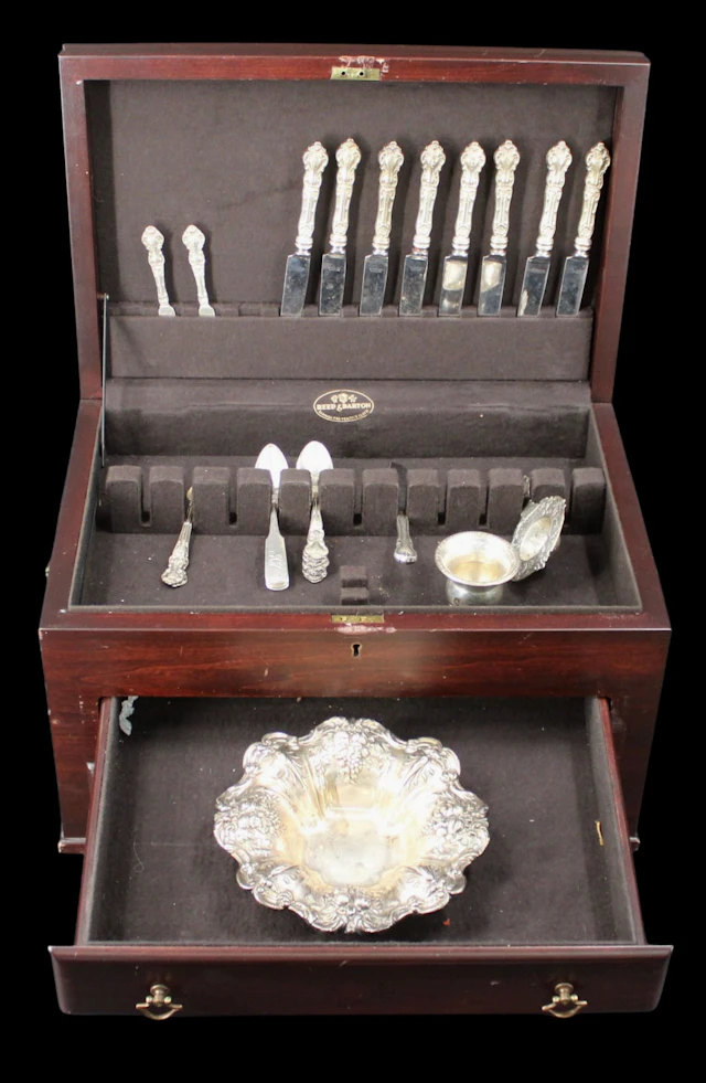 SILVER. Misc. Silver Flatware & Hollowware.
