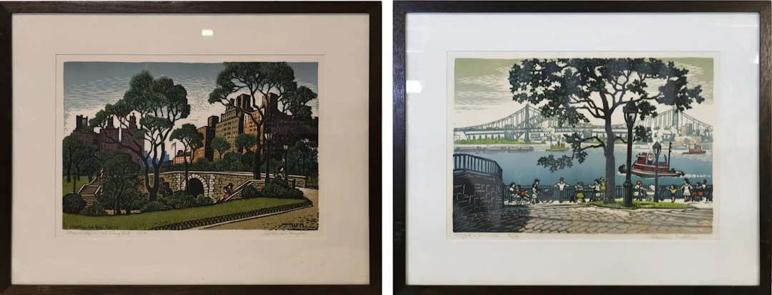 WOLDEMAR NEUFELD (AMERICAN, 1909-2002) [2 WORKS].