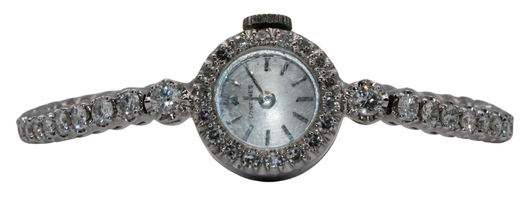 JEWELRY. 14kt Gold and Diamond Cocktail Watch.