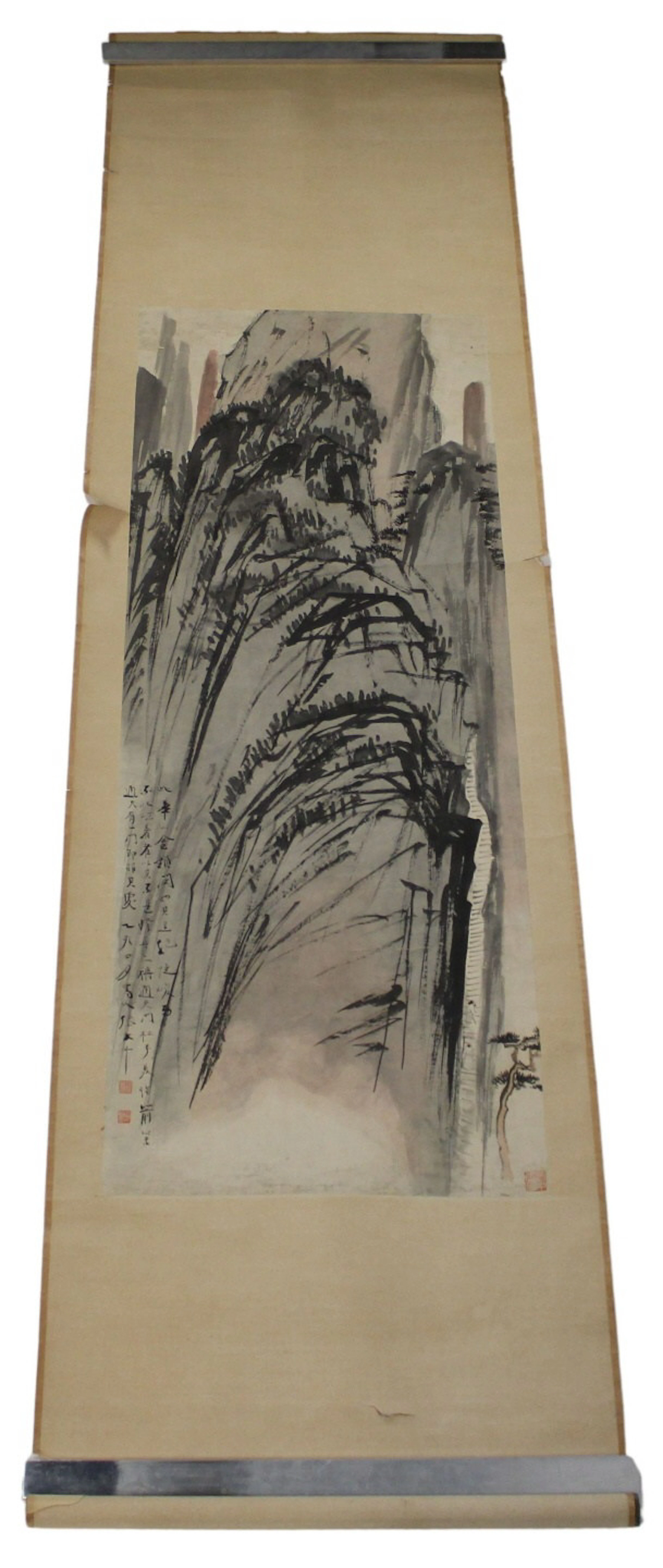 Chinese Chang Ta-Ch'ien (?) Scroll Painting.