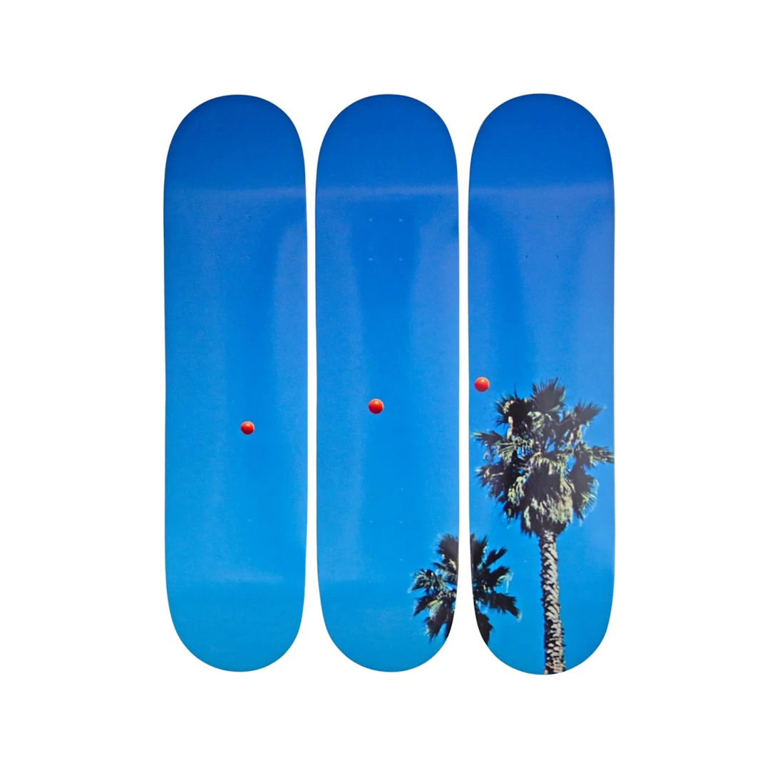 JOHN BALDESARRI & THE SKATEROOM SKATEBOARD DECKS.