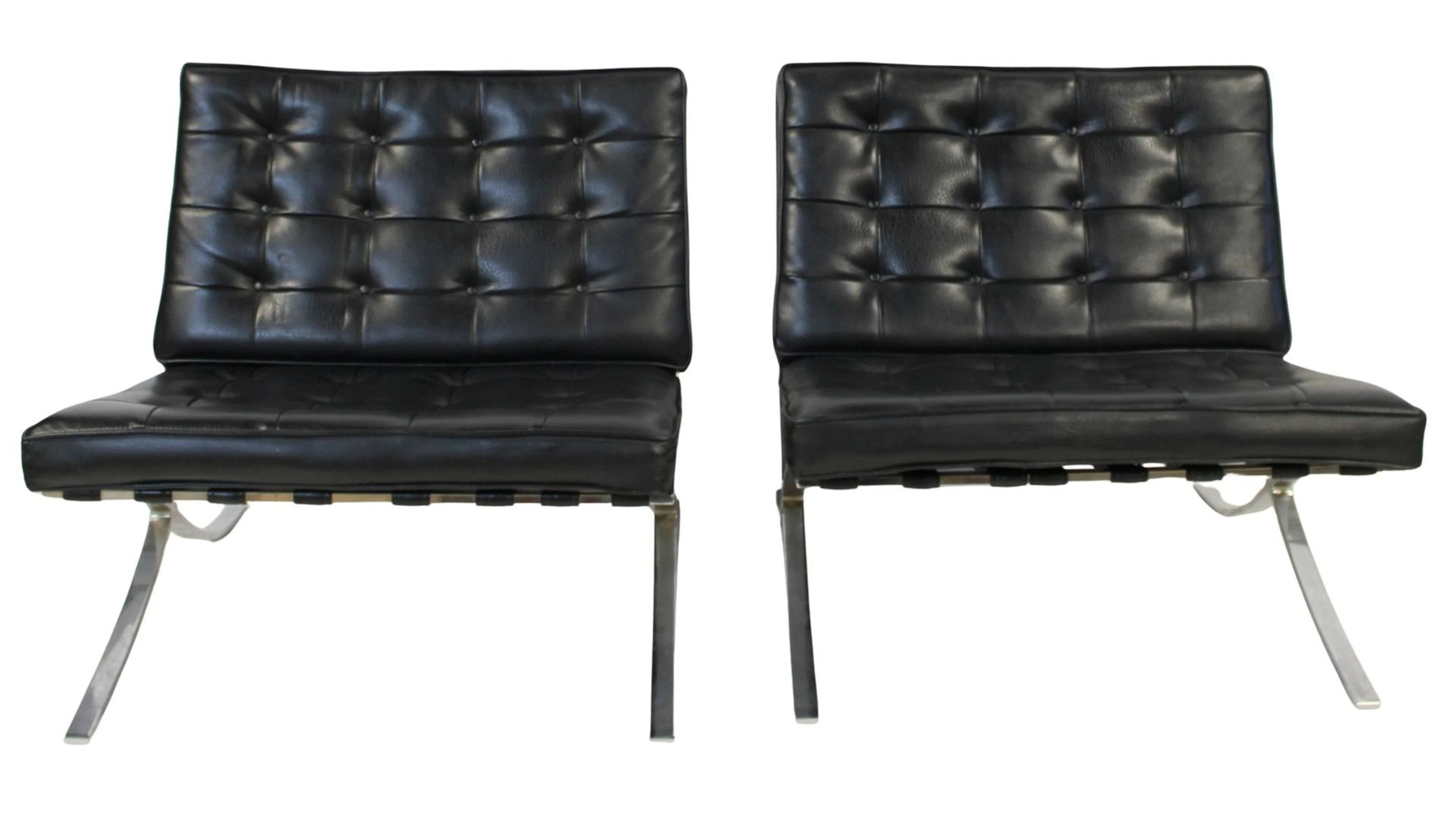 Midcentury Mies Van Der Rohe Barcelona Style