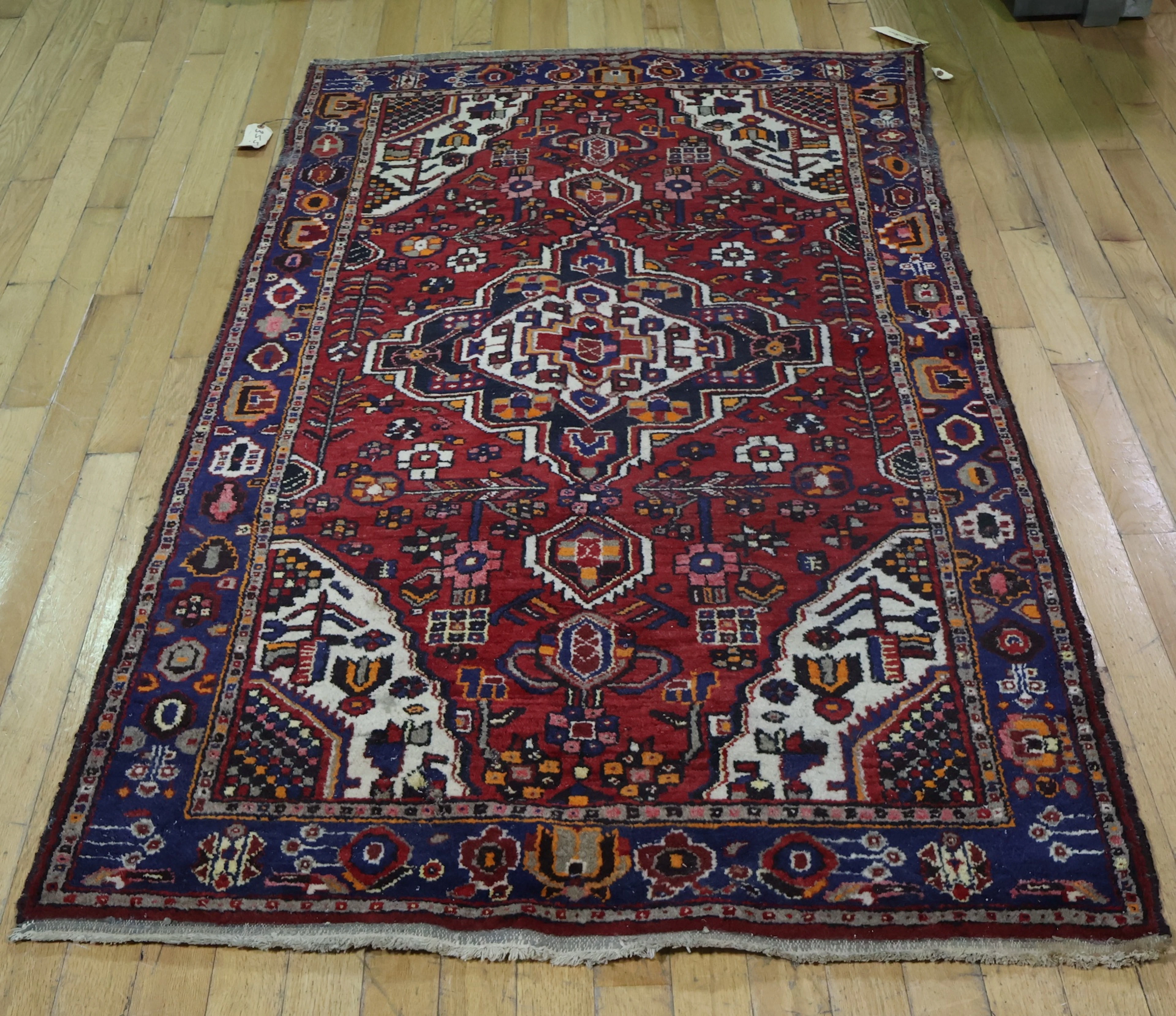 Vintage and Finely Hand Knotted Carpet.
