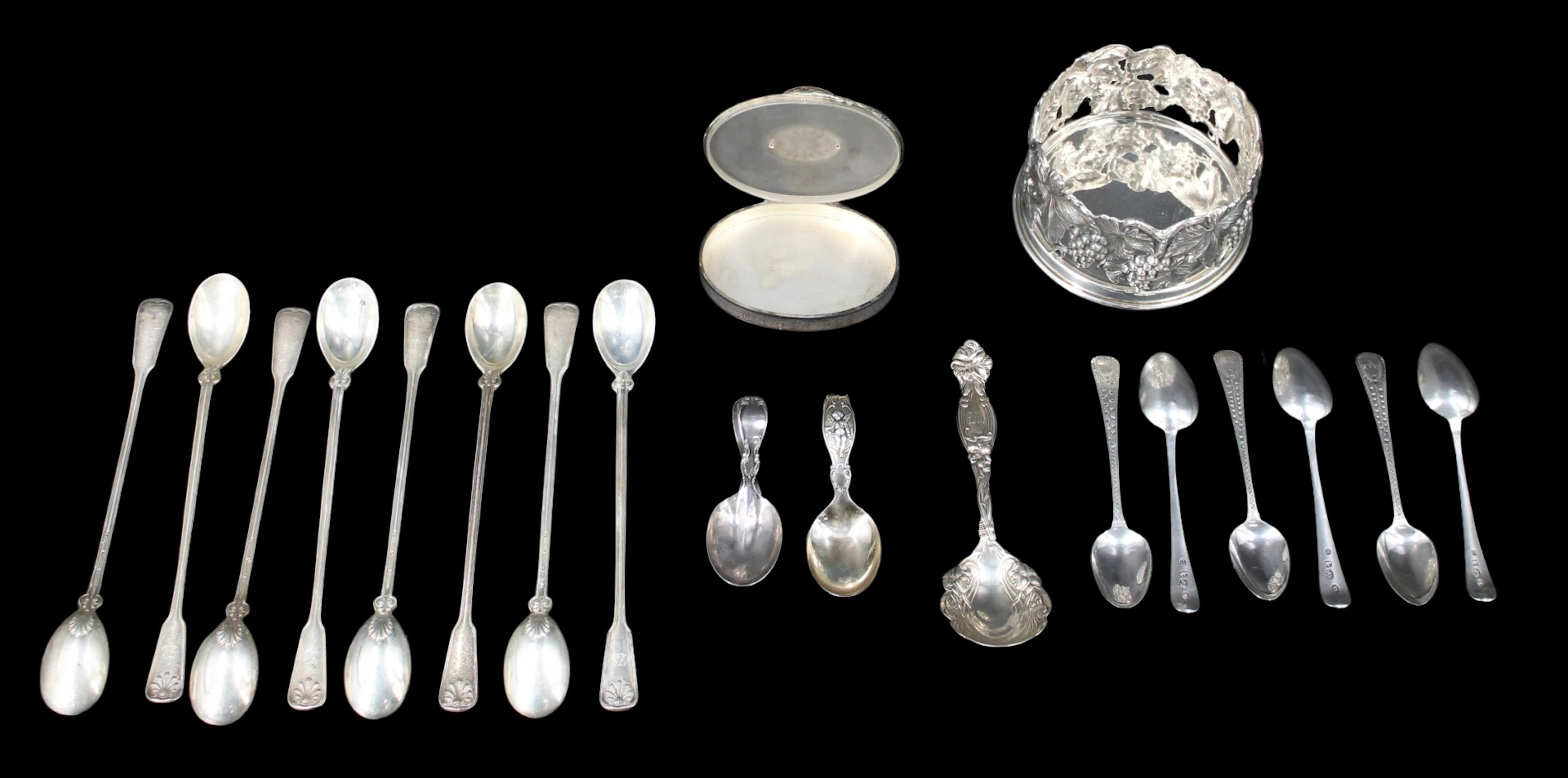SILVER. Assorted Silver Tablewares Inc. Tiffany.