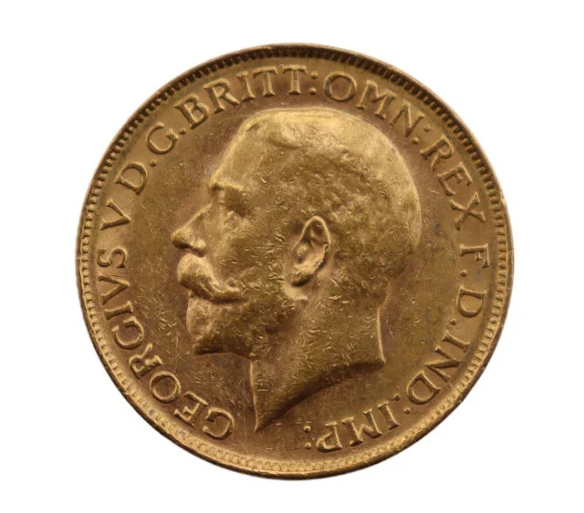 BULLION. 1920 Great Britain Gold Sovereign.