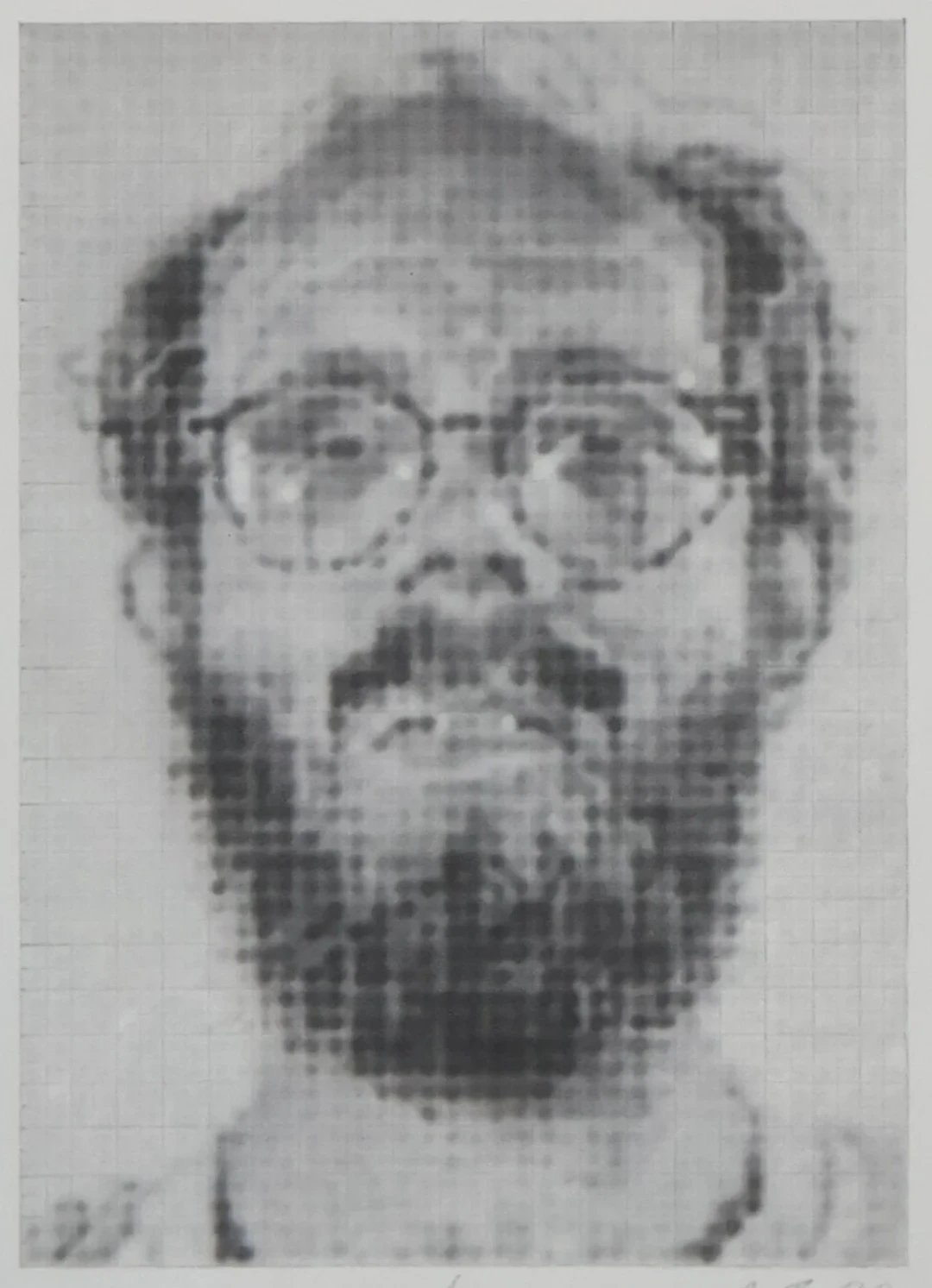 CHUCK CLOSE (AMERICAN, 1940-2021).