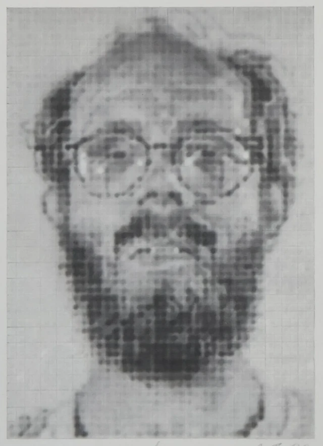 CHUCK CLOSE (AMERICAN, 1940-2021).