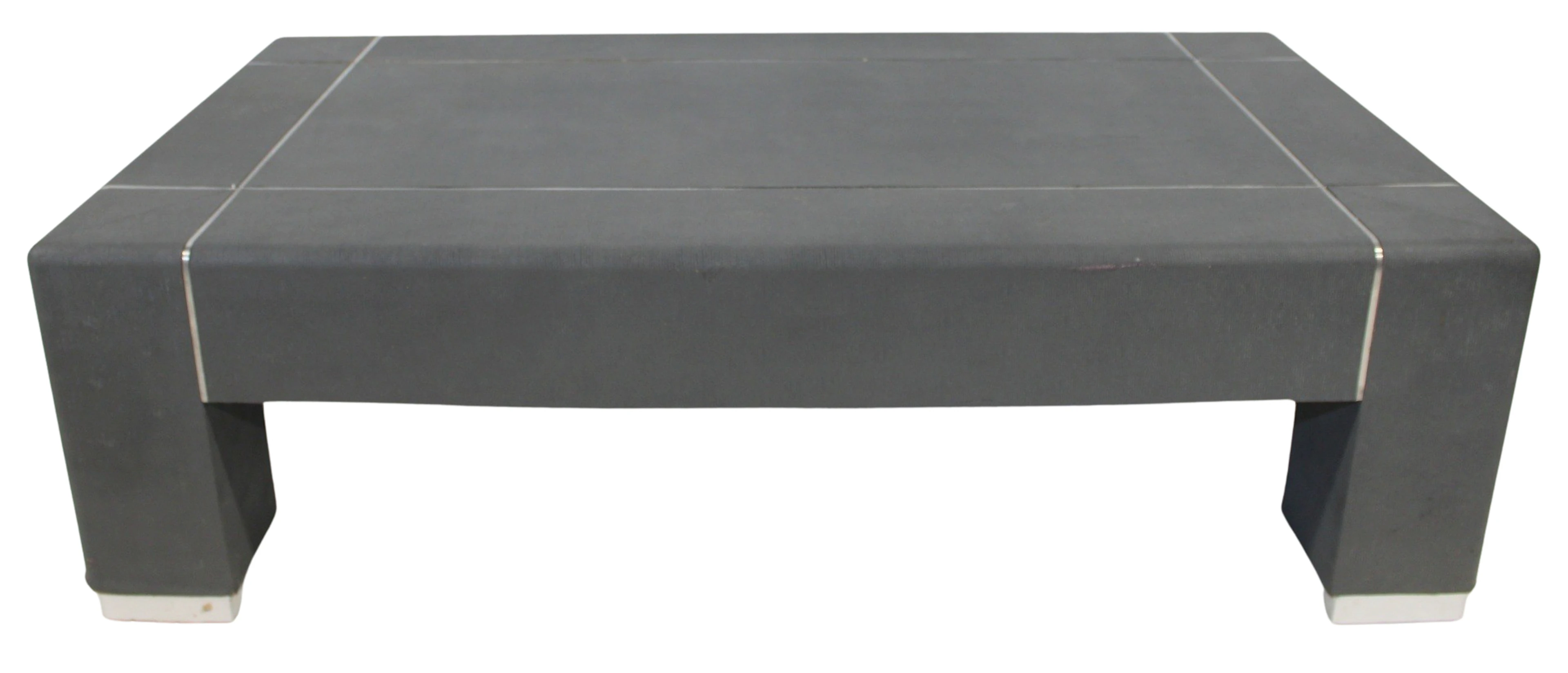 Karl Springer Style Coffee Table.