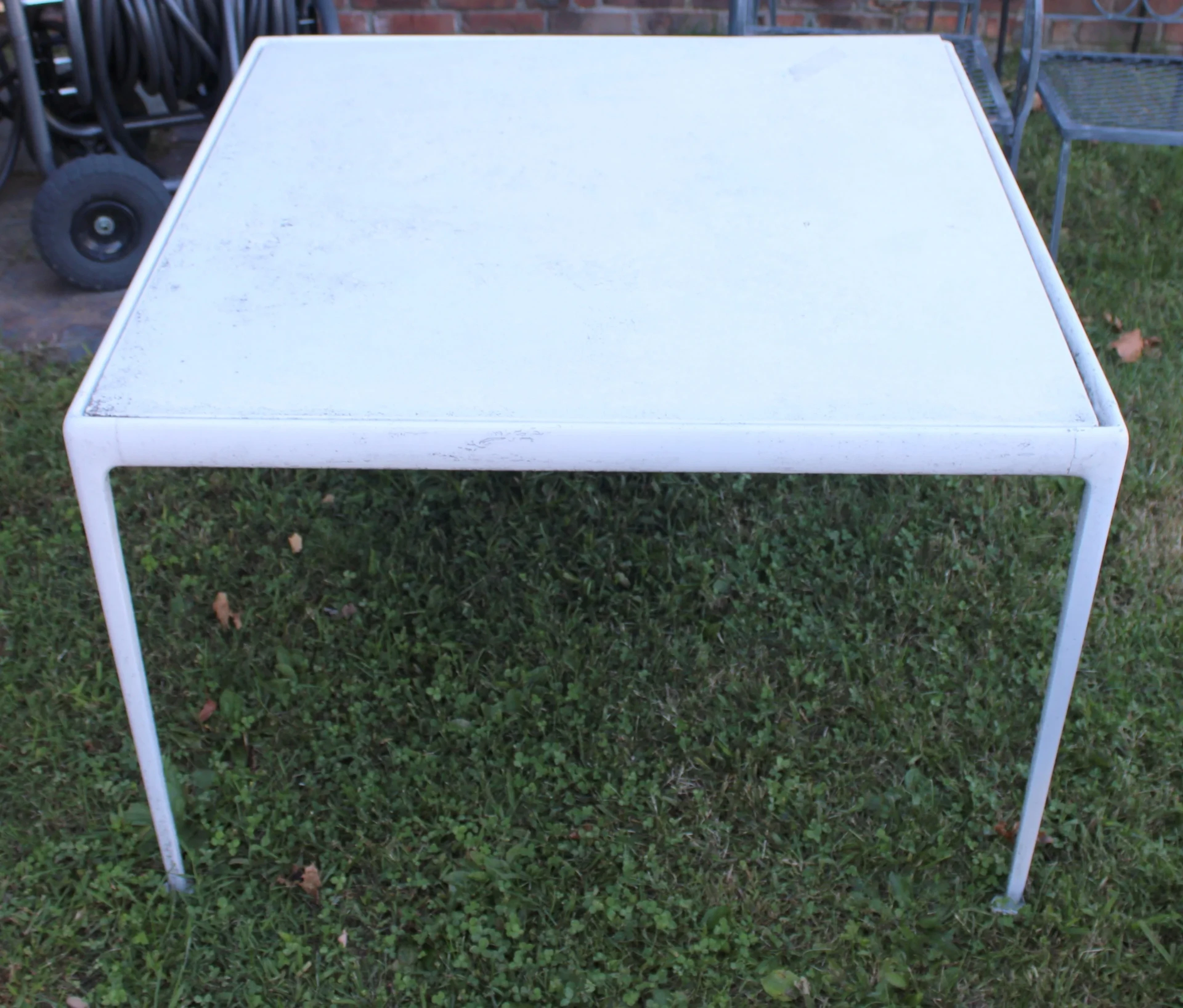 Richard Schultz Midcentury Enameled Table