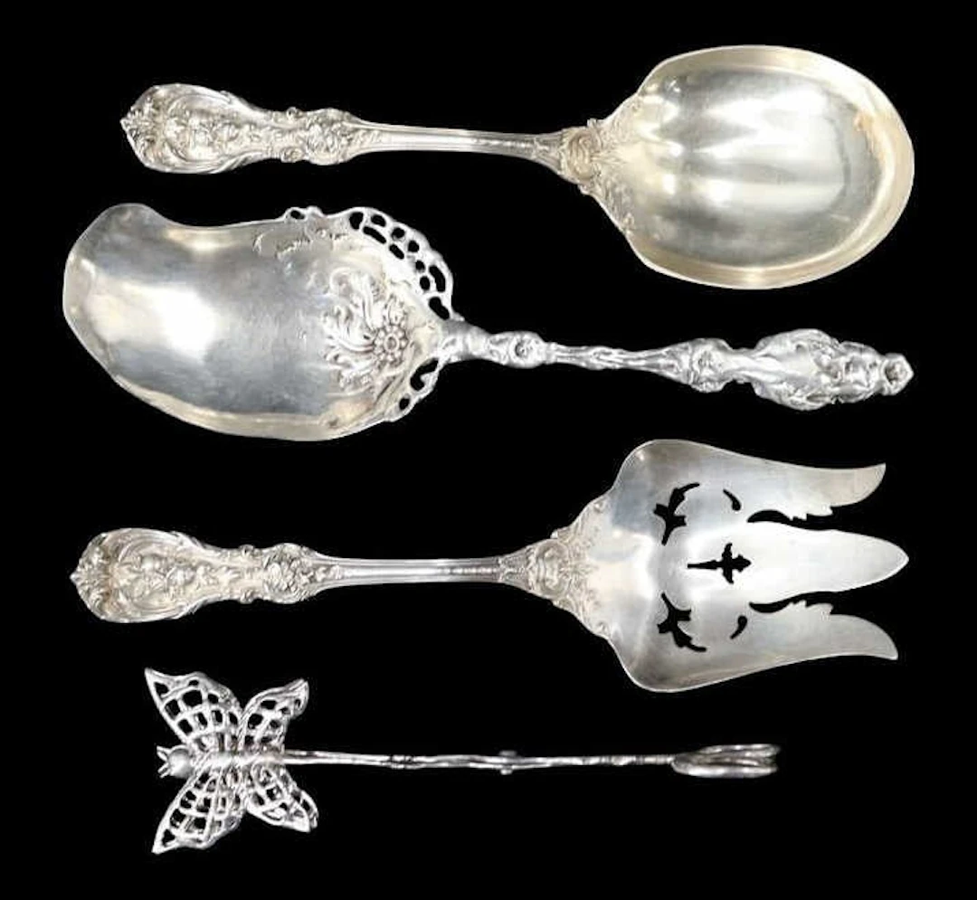 STERLING. Reed & Barton Francis I Serving Pieces.