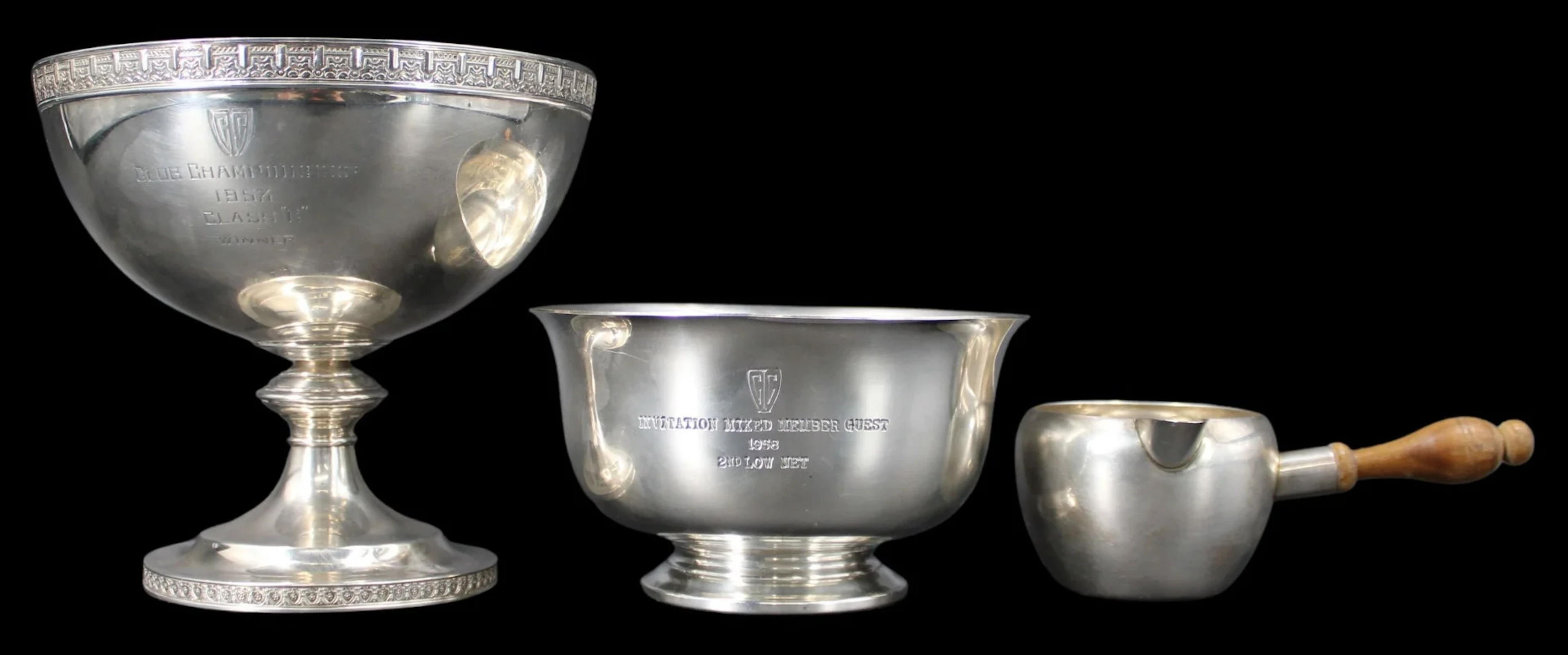 STERLING. Group of (3) Sterling Vessels.