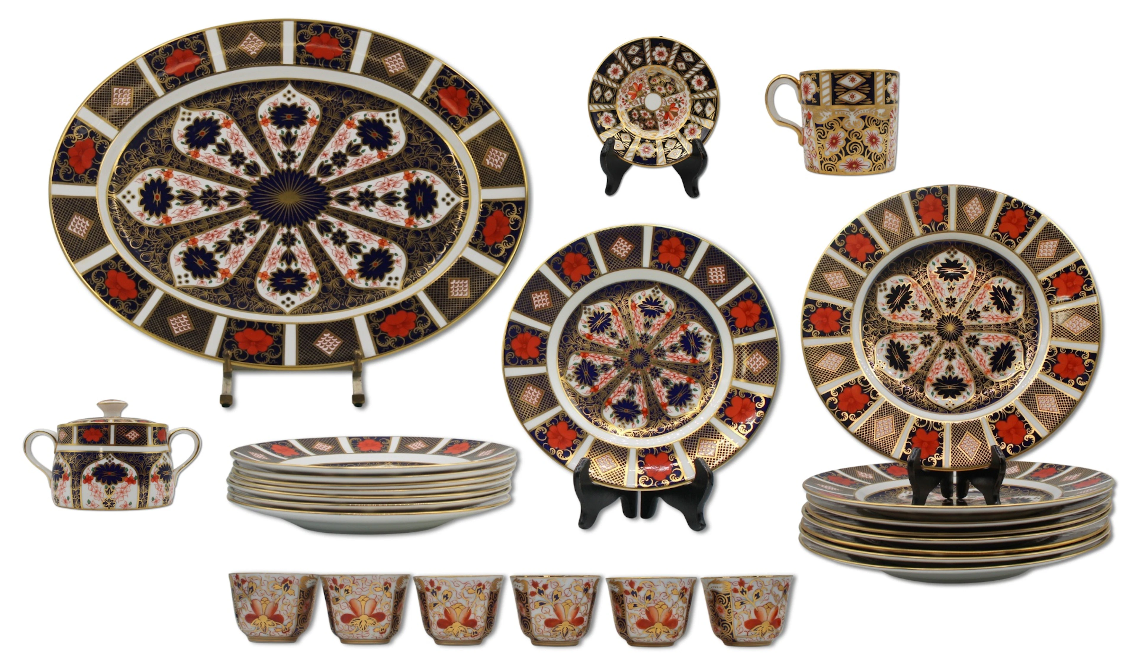 Royal Crown Derby "Imari" Porcelain Service.