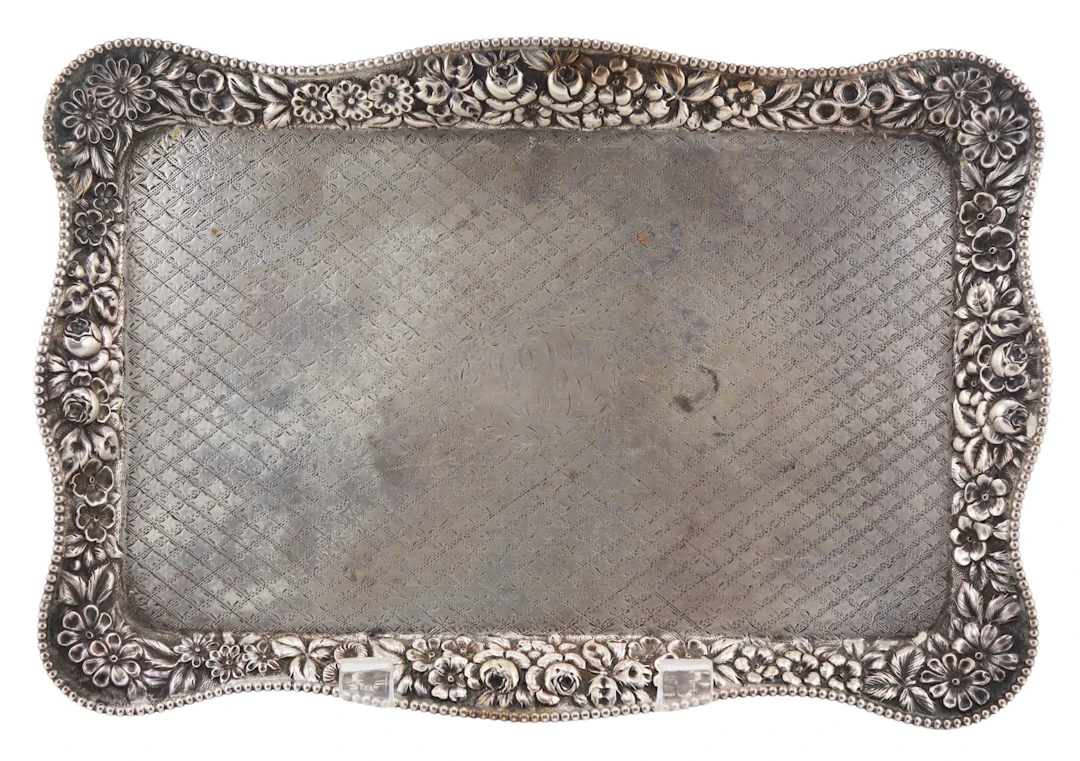 STERLING. Loring Andrews & Co. Repousse Silver