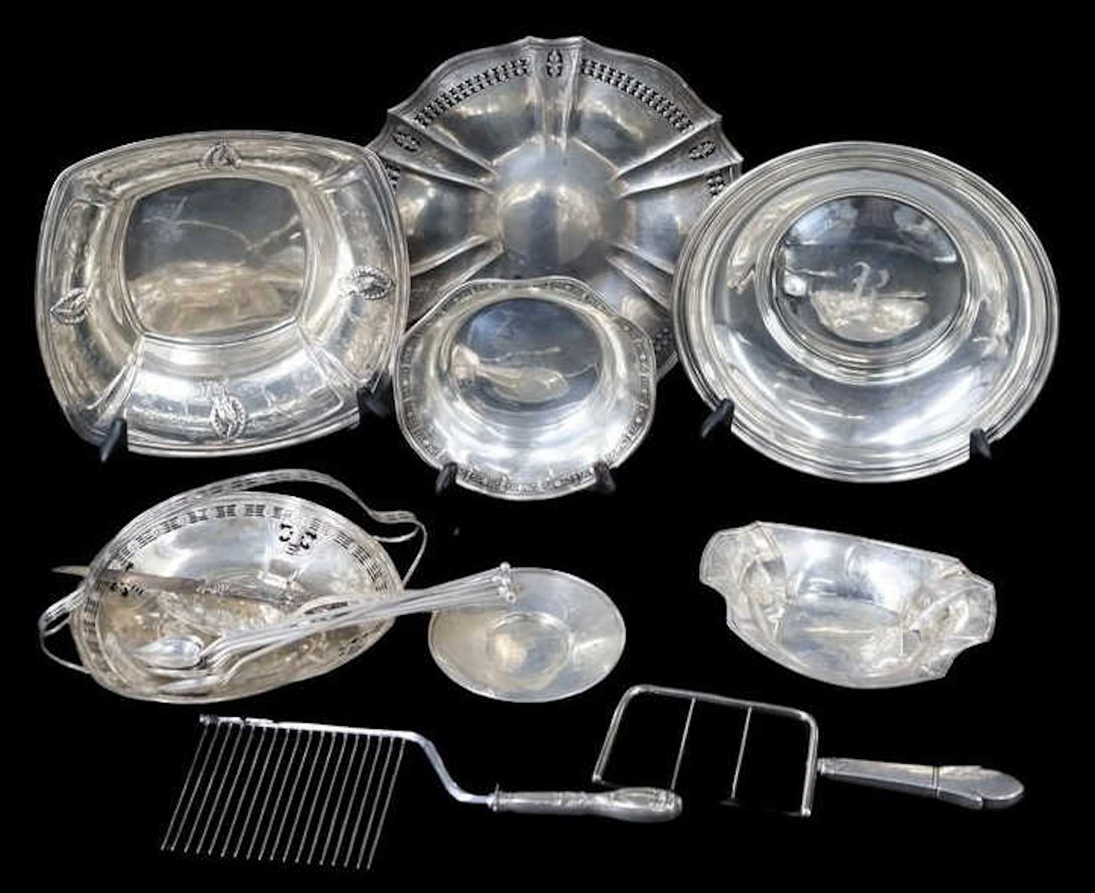 STERLING Assorted Sterling Hollowware and Flatware