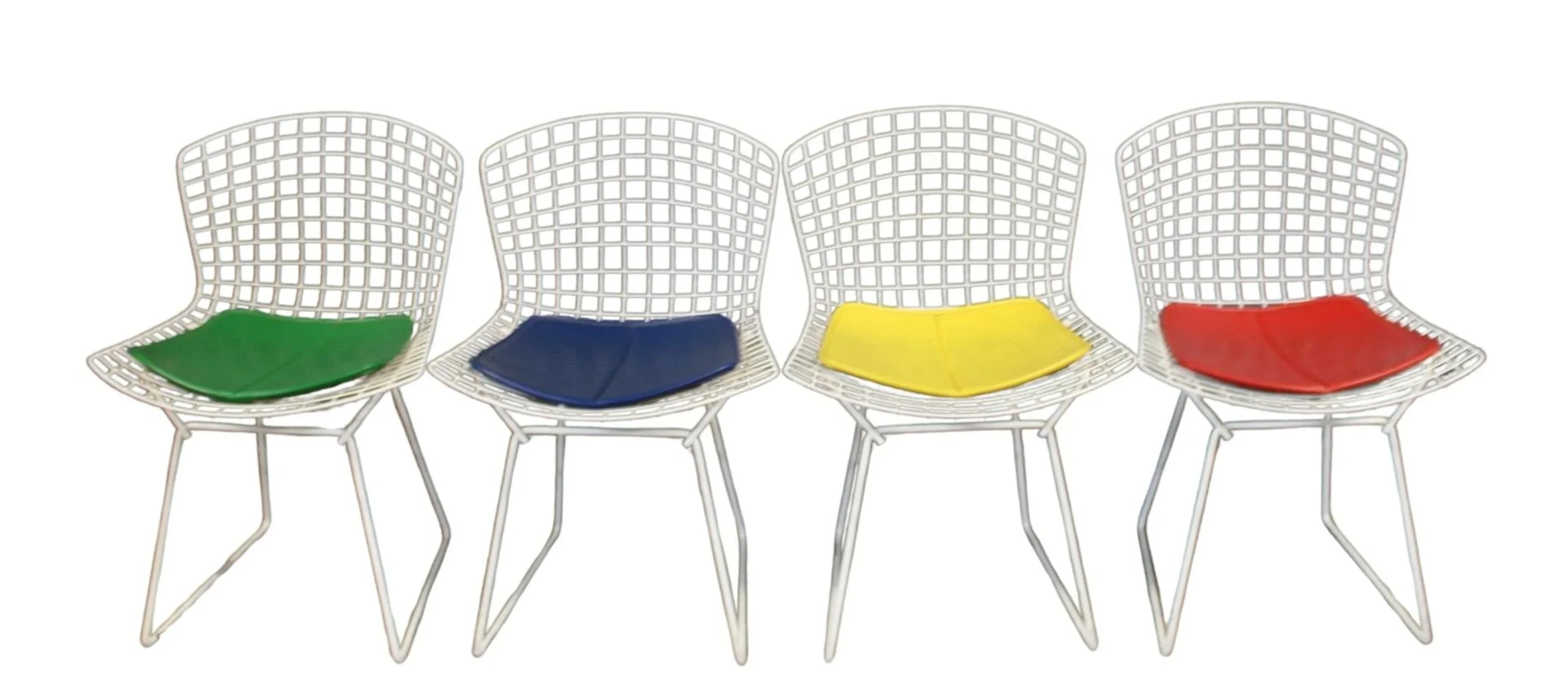 4 Harry Bertoia / Knoll Bertoia Side Chairs.
