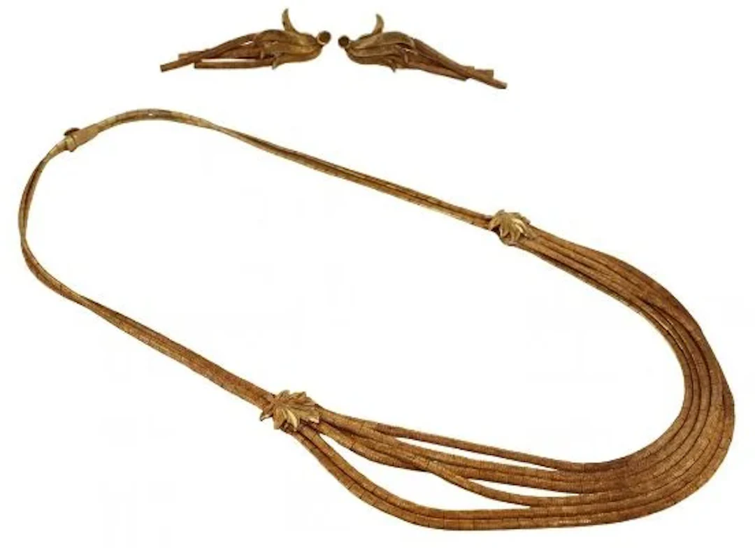 JEWELRY. Italian 18kt Gold Jewelry Grouping.
