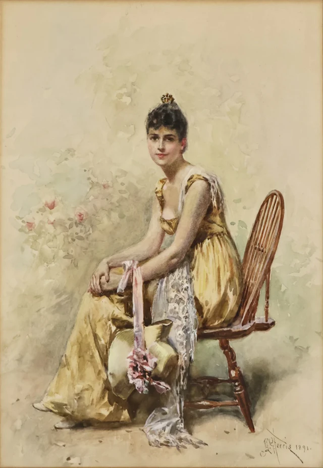 JEAN LEON GEROME FERRIS (AMERICAN, 1863-1930).