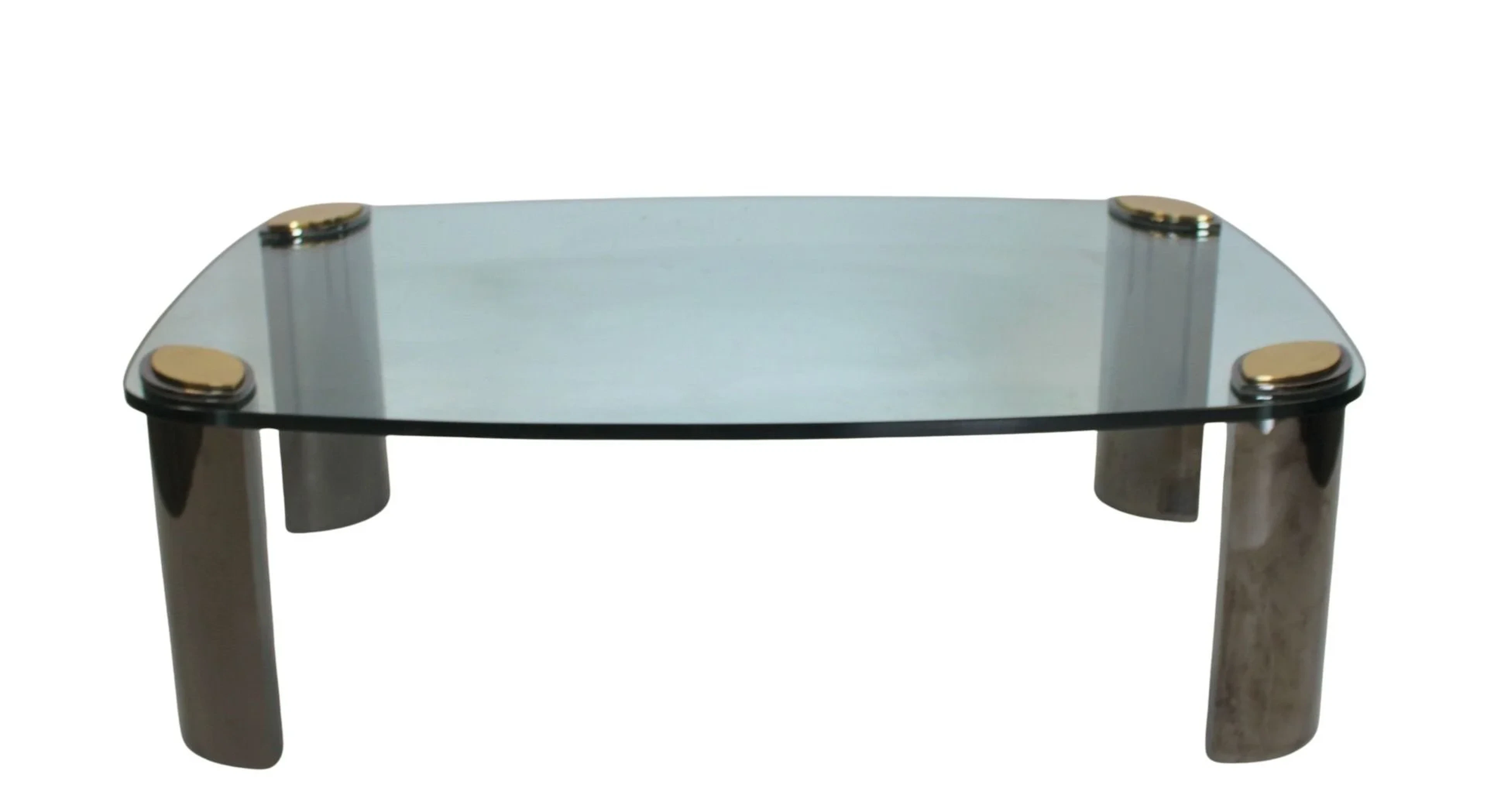 After Karl Springer Vintage Coffee Table.