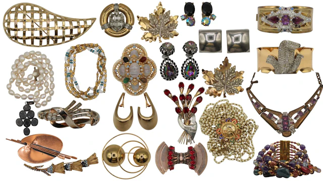 JEWELRY. Large Grouping of Costume Jewelry.