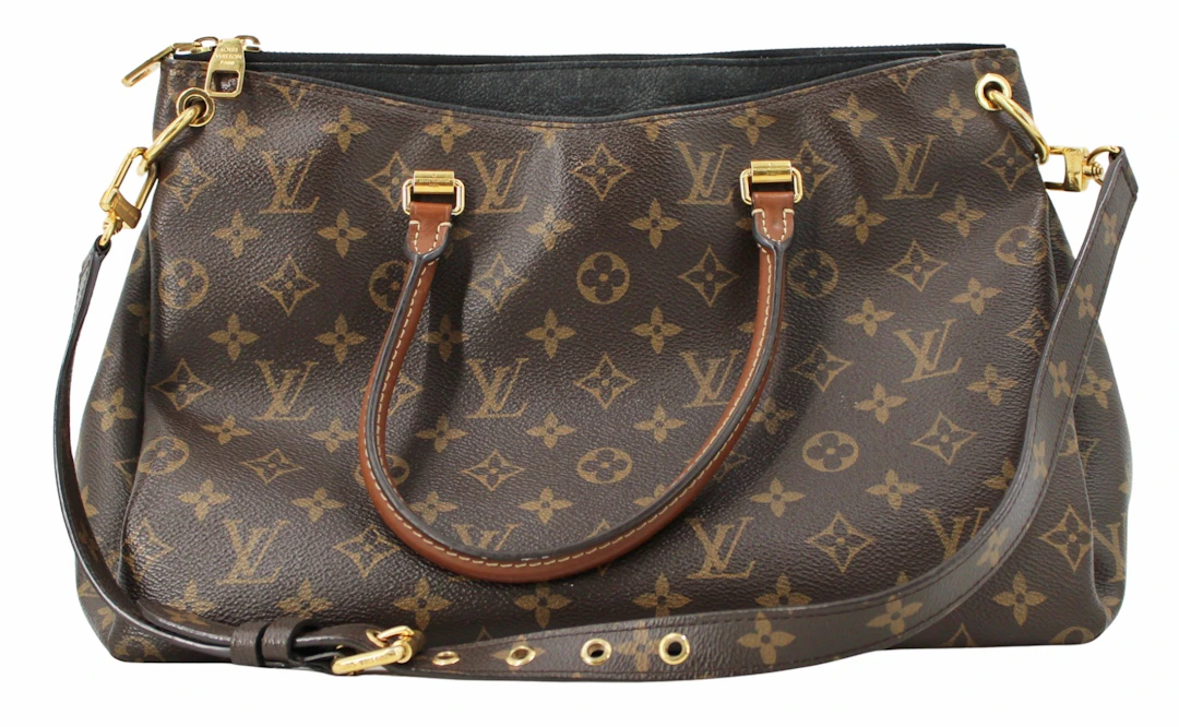 COUTURE. Louis Vuitton Pallas MM Monogram Leather
