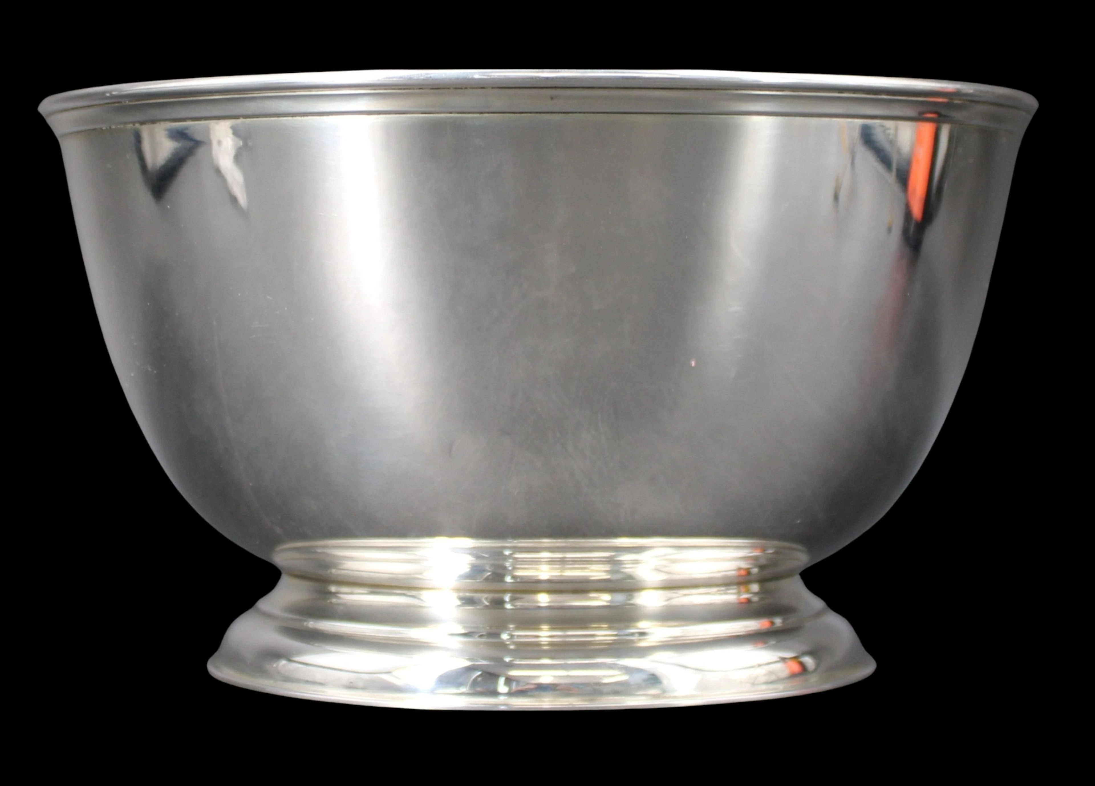 STERLING. Thomas Bolton Sterling Pedestal Bowl.