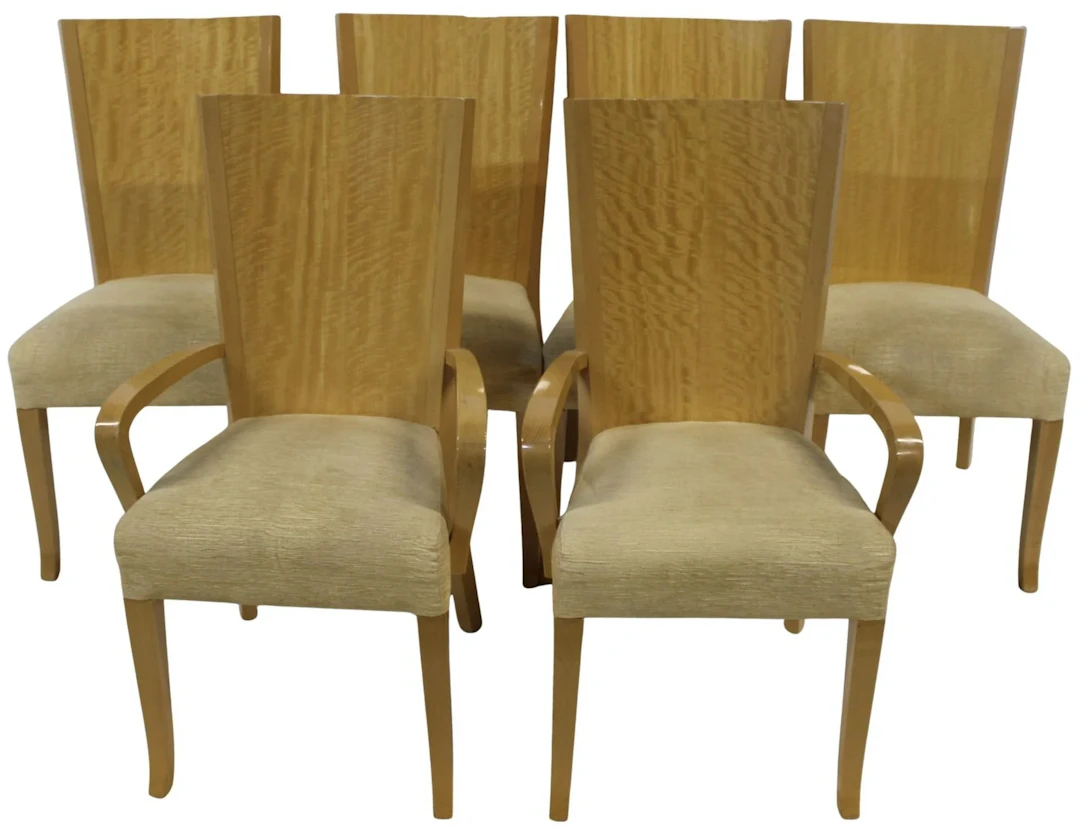 GIORGIO Collection Set of (12) Maple High Back