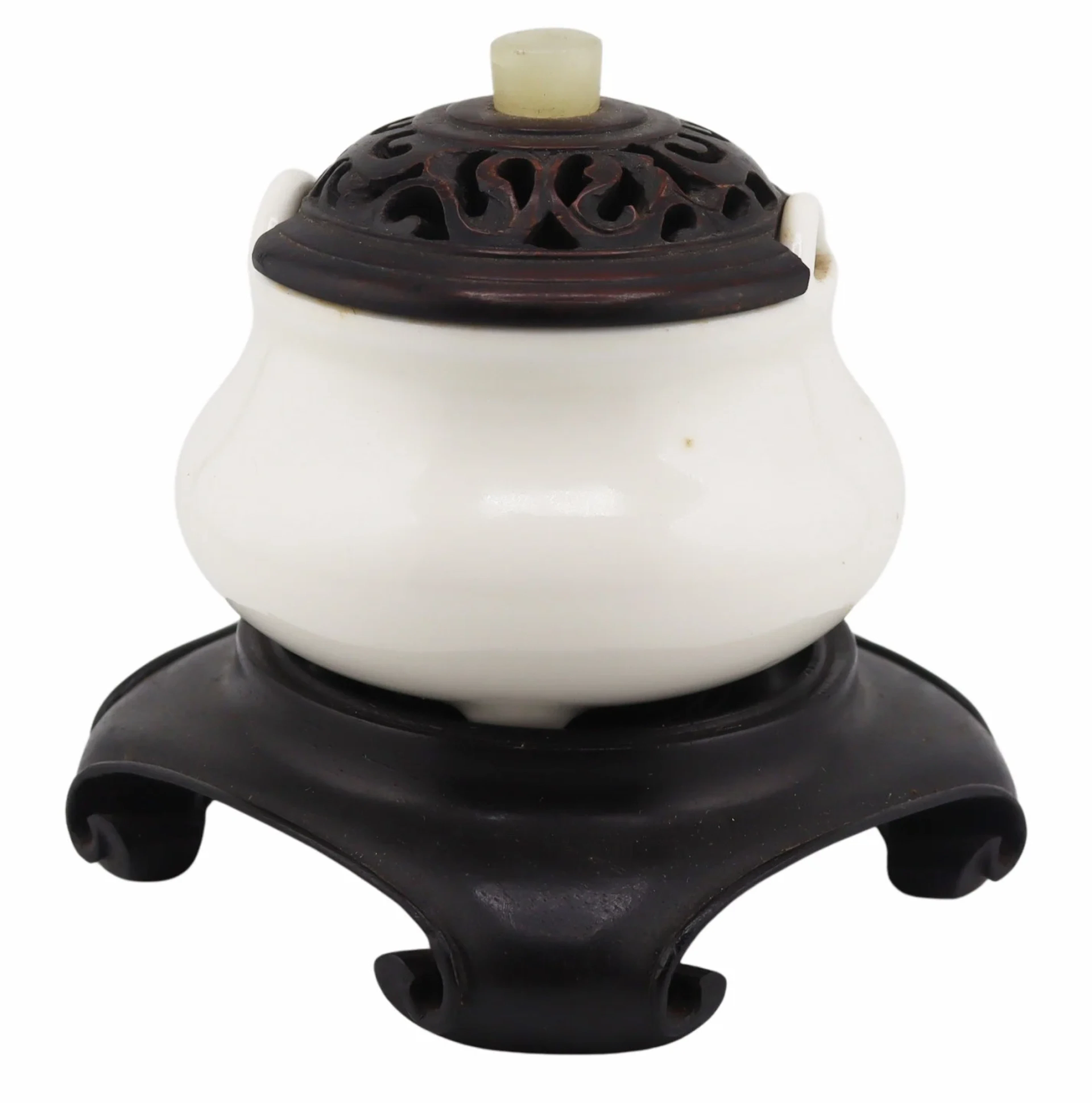 Chinese Blanc de Chinese Censer, Kang Xi?