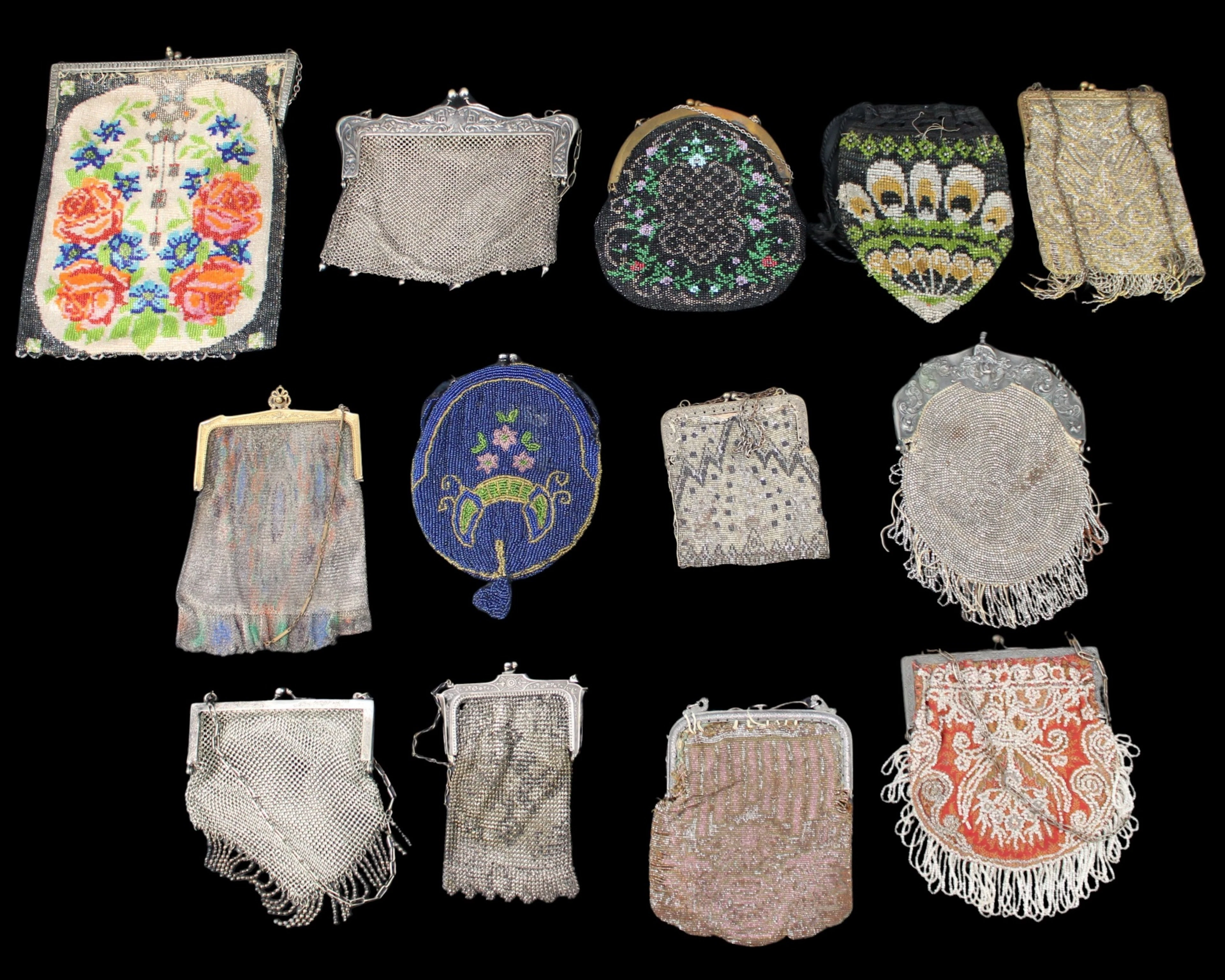 Group of (13) Vintage/Antique Minaudieres.