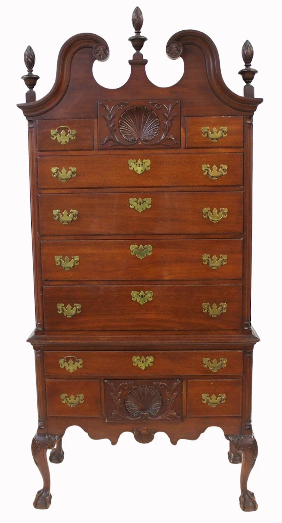 Vintage & Quality Mahogany Highboy.