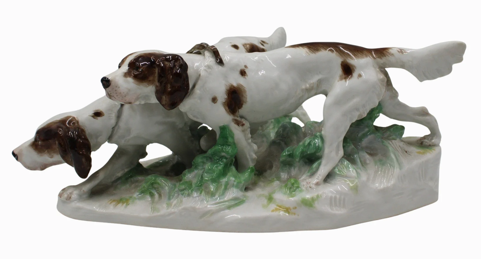 MEISSEN Porcelain Dog Grouping.