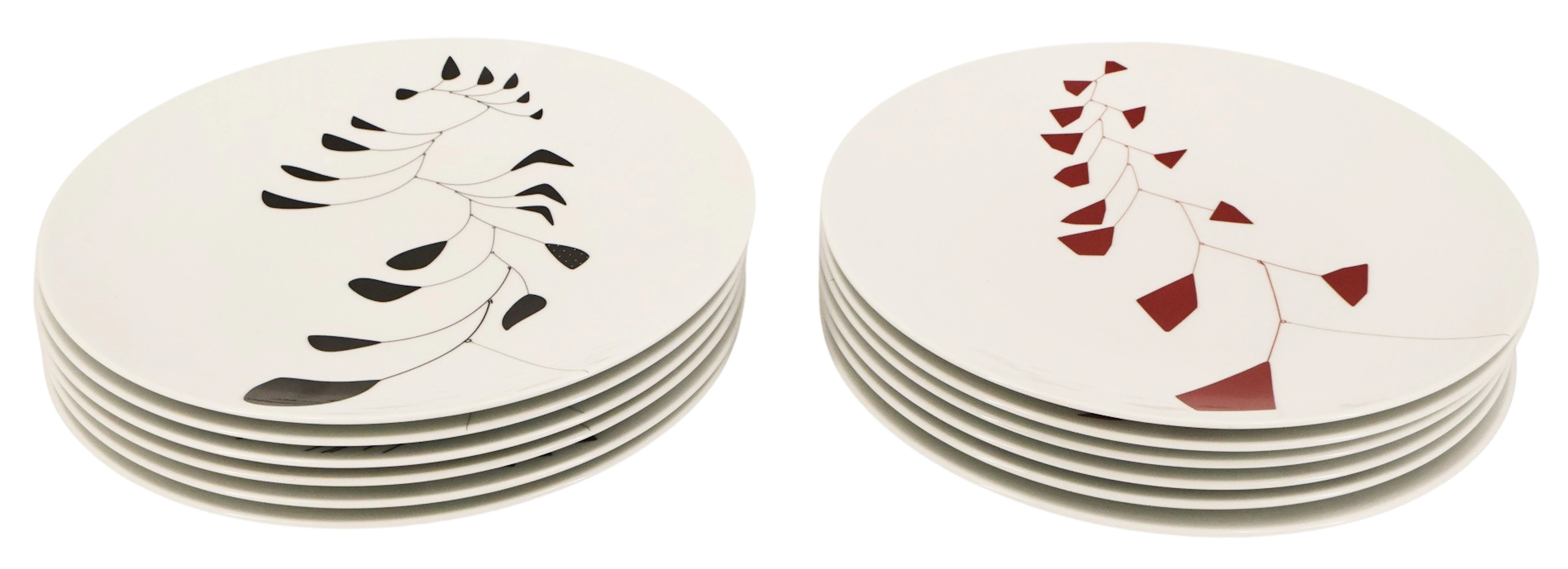 (12) Alexander CALDER Bernadaud Limoges Plates.