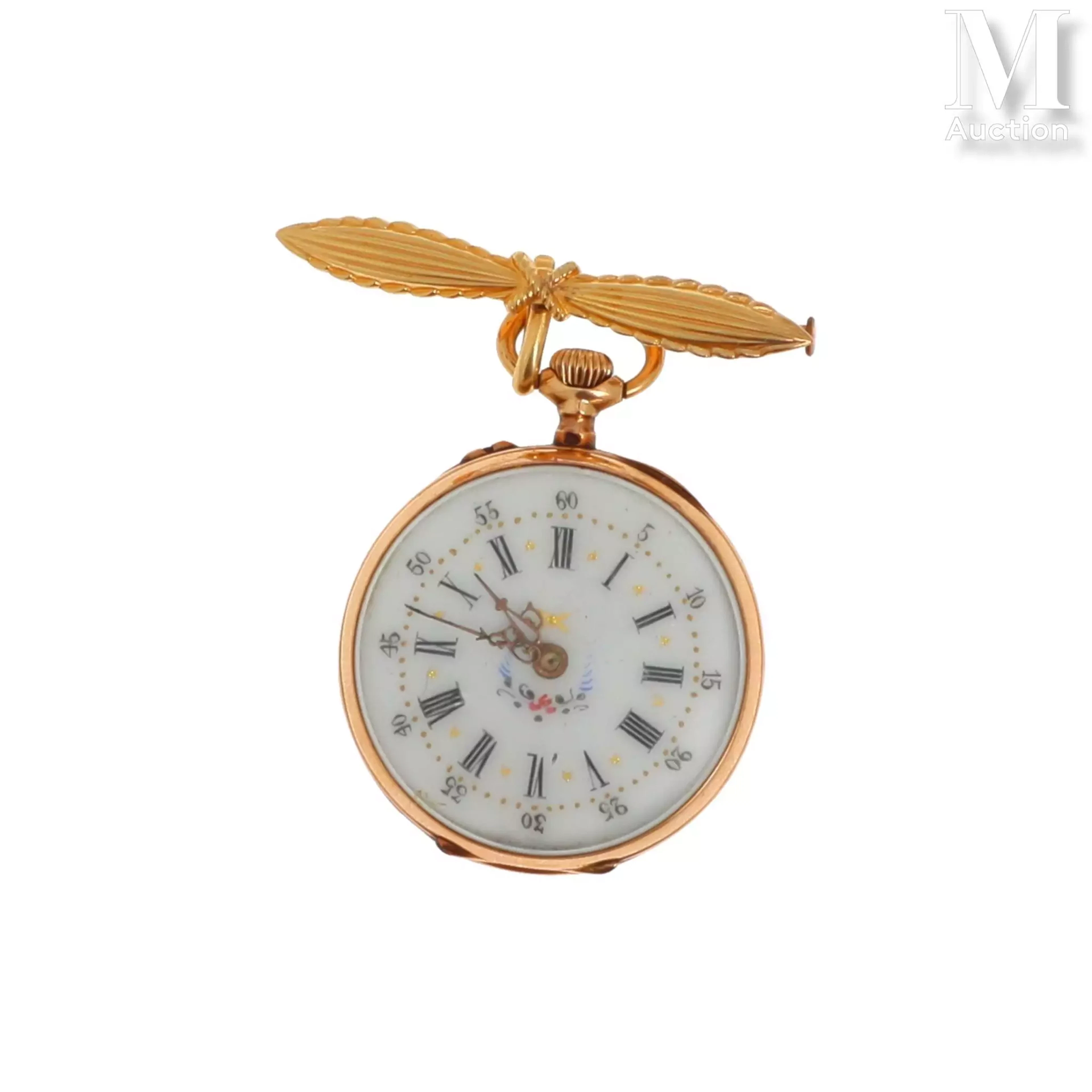 Montre de col et broche