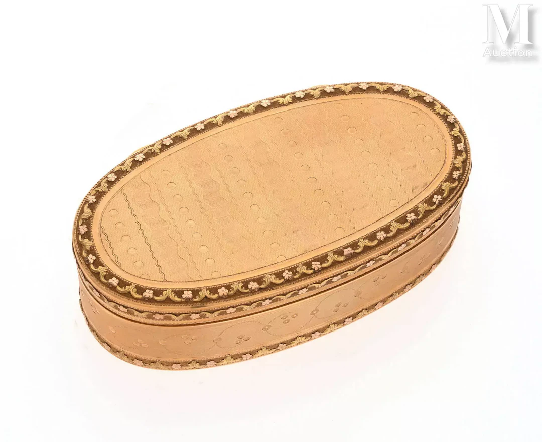 TABATIÈRE OVALE