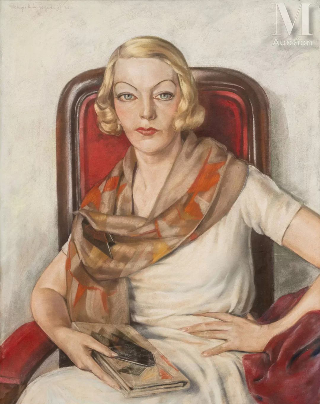 Georges Anatolievich de POGEDAIEFF (Yalta 1897 - Ménerbes 1971) Portrait