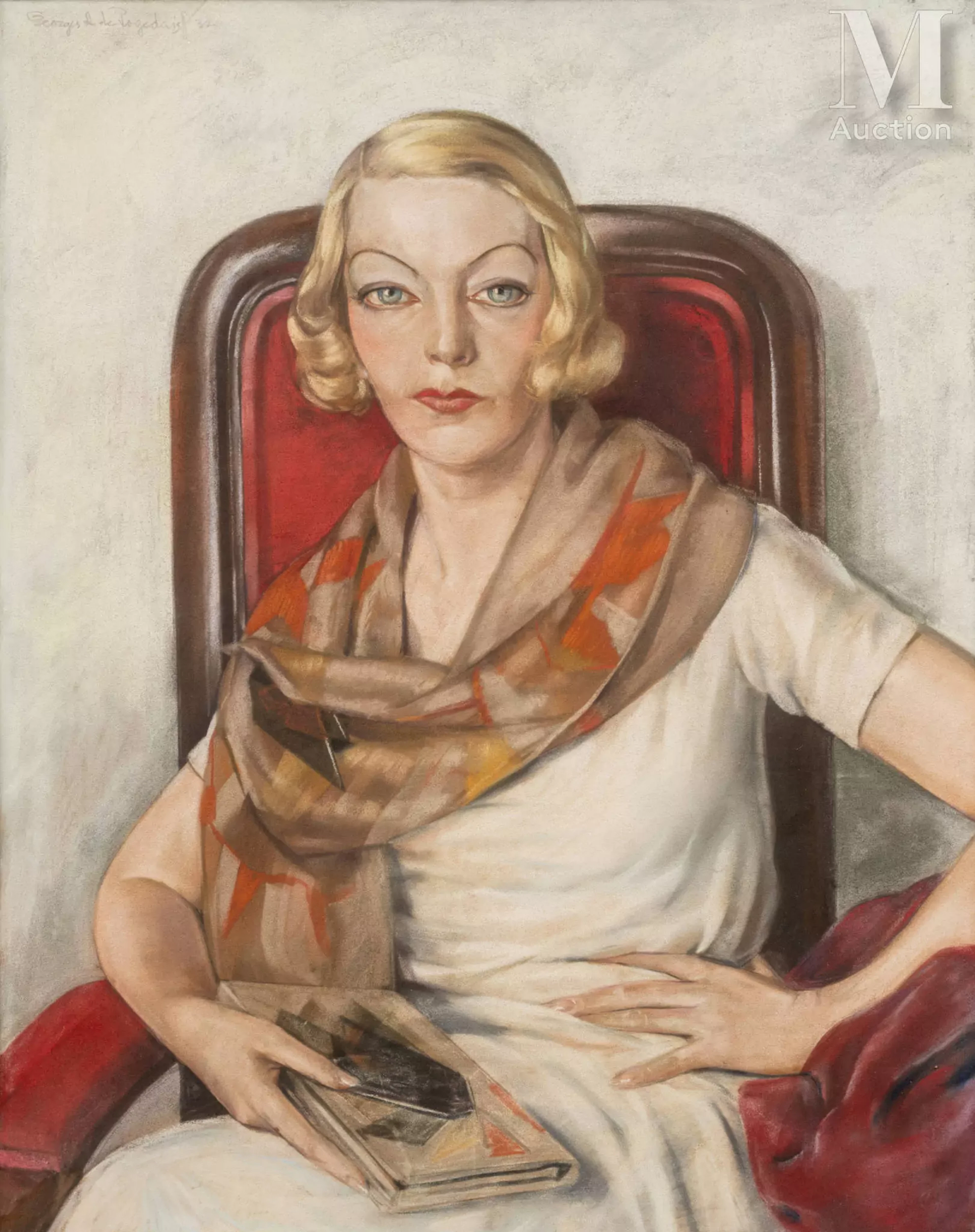 Georges Anatolievich de POGEDAIEFF (Yalta 1897 - Ménerbes 1971) Portrait