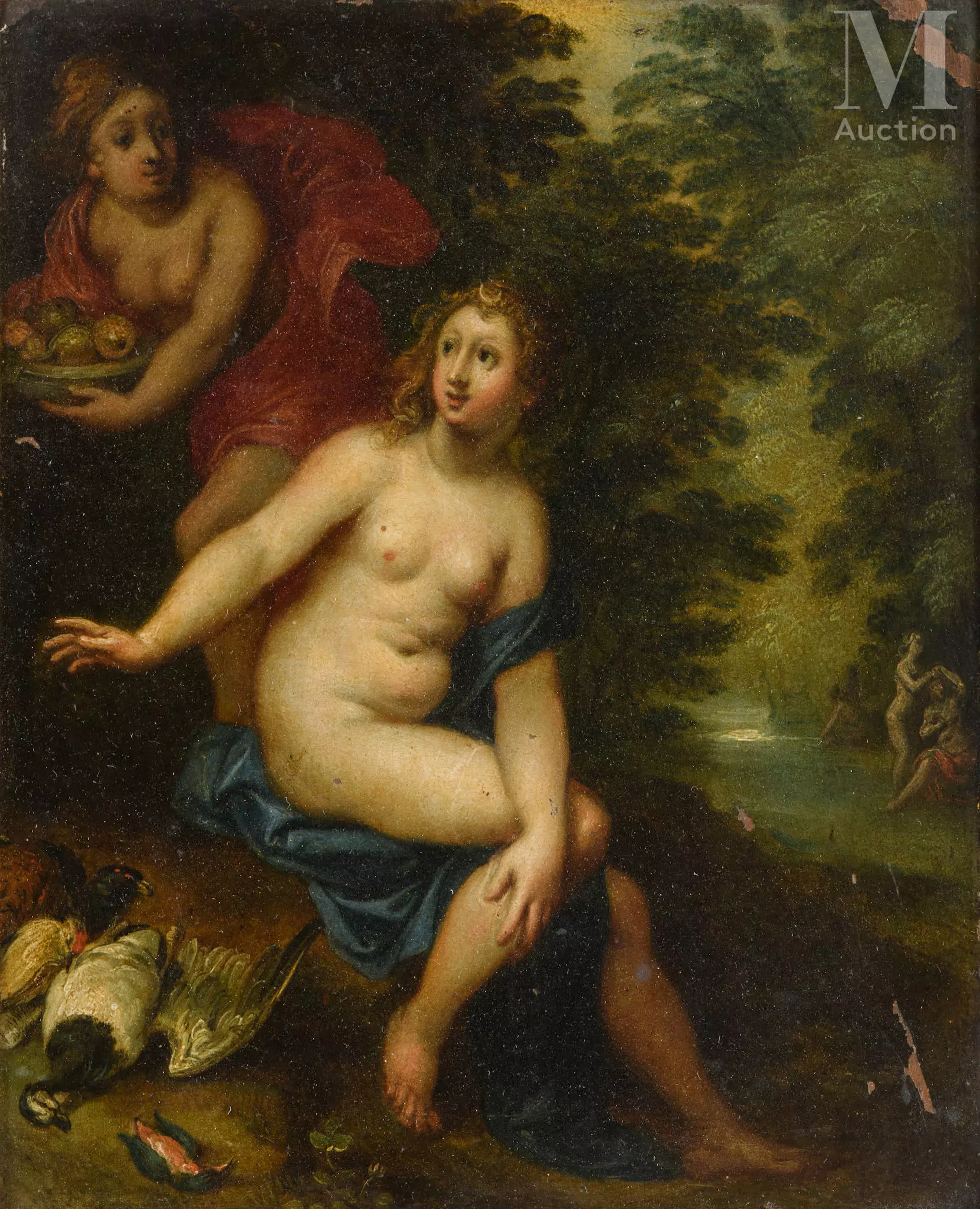 Hendrik van BALEN (Anvers 1575 - 1632) Diane, Flore
