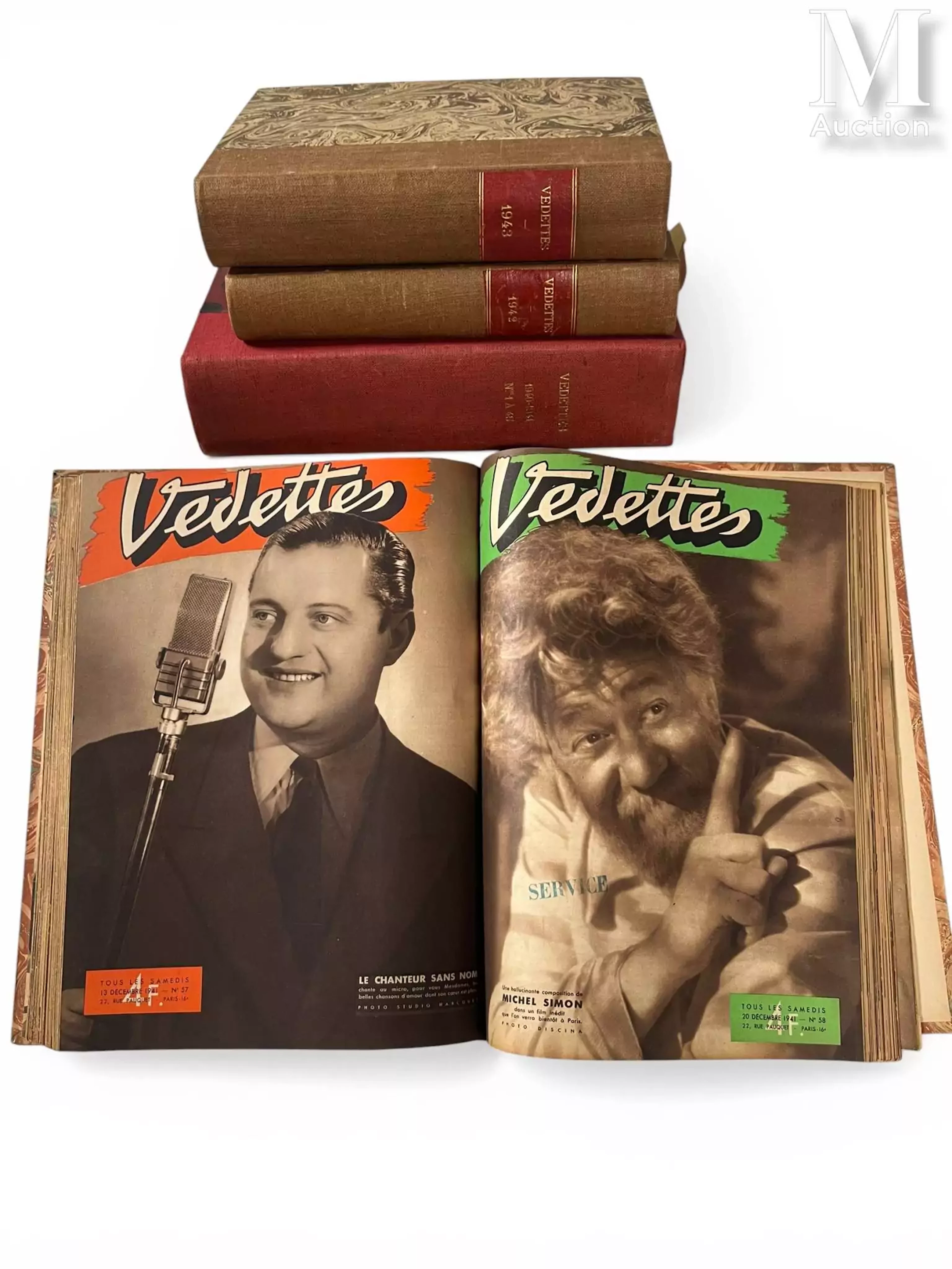 VEDETTES 4 ouvrages reliés