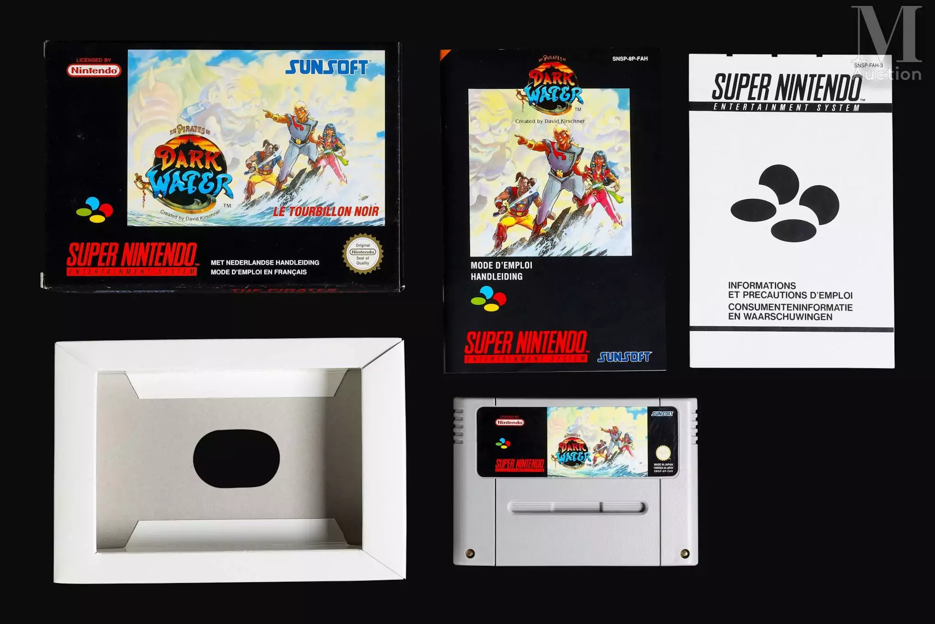 NINTENDO SUPER NINTENDO The Pirates of Dark Water : Le Tourbillon Noir