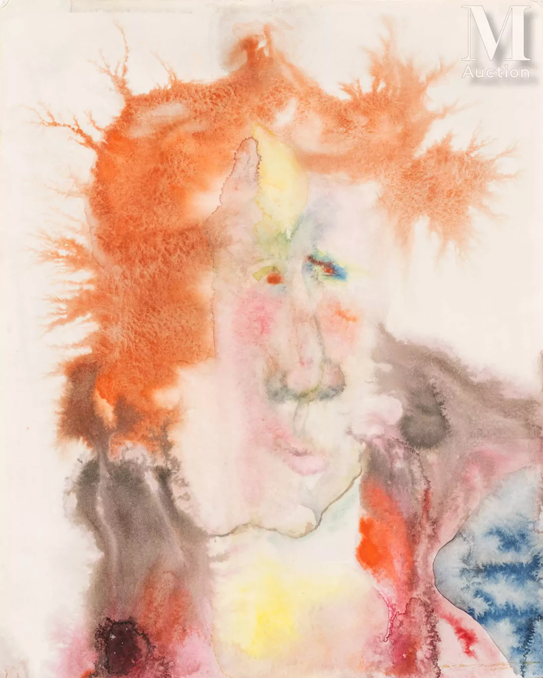 GASQUET Gérard (Actif au XX ème et XXI ème siècle) Portait d’Alex