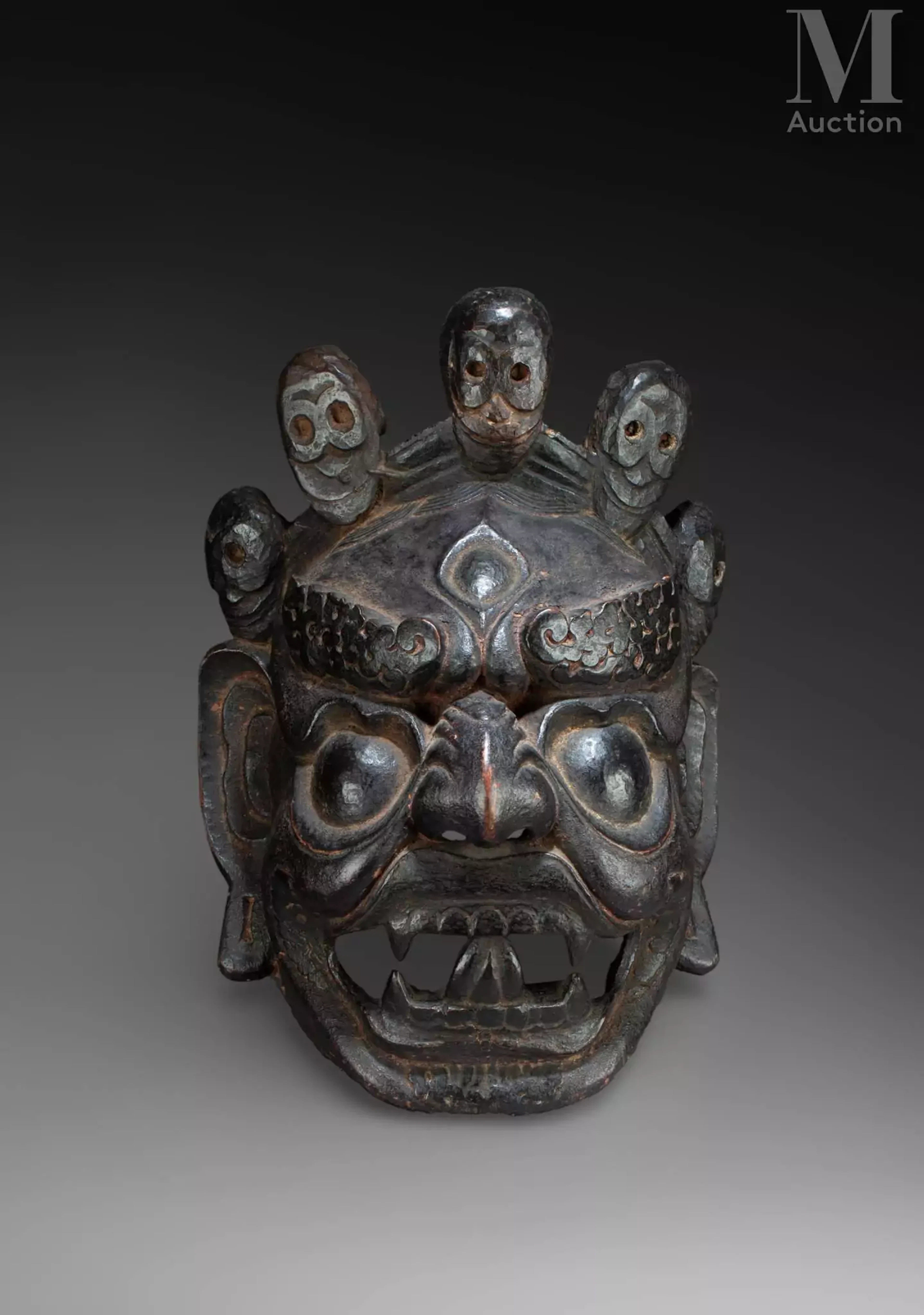 Très ancien masque de Krodha