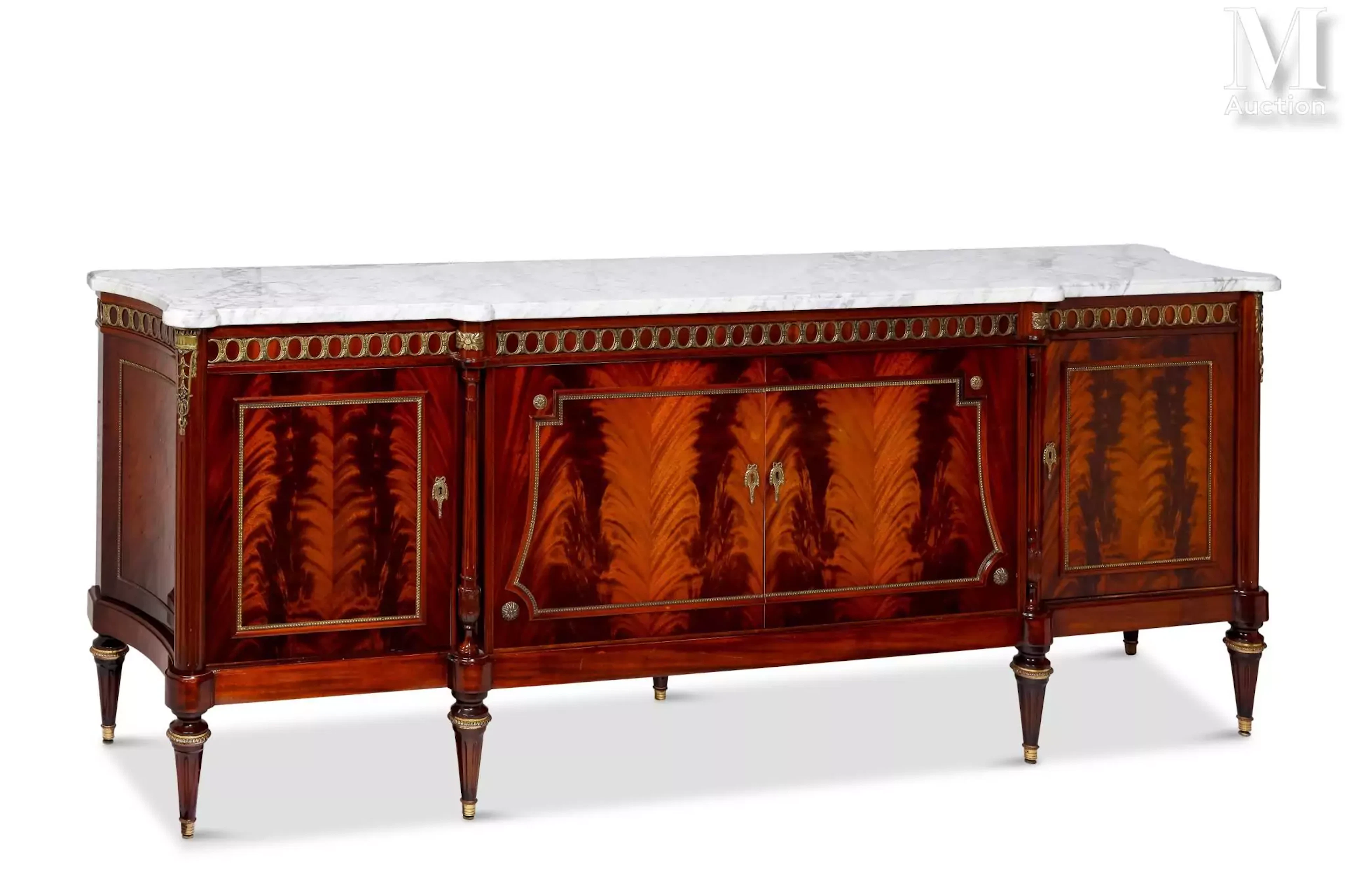 Important buffet enfilade