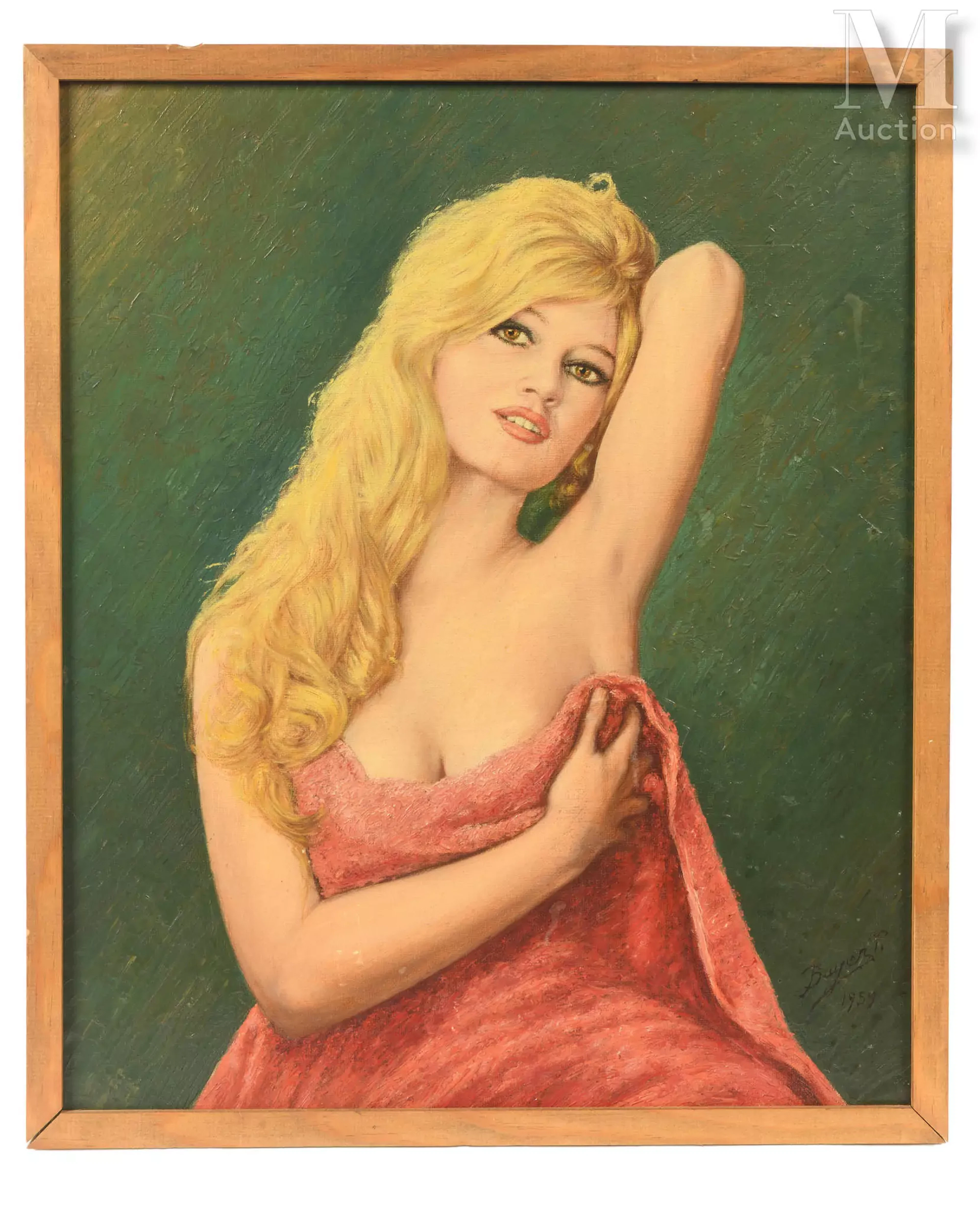 P. BAYER (XXe siècle) Brigitte sensuel