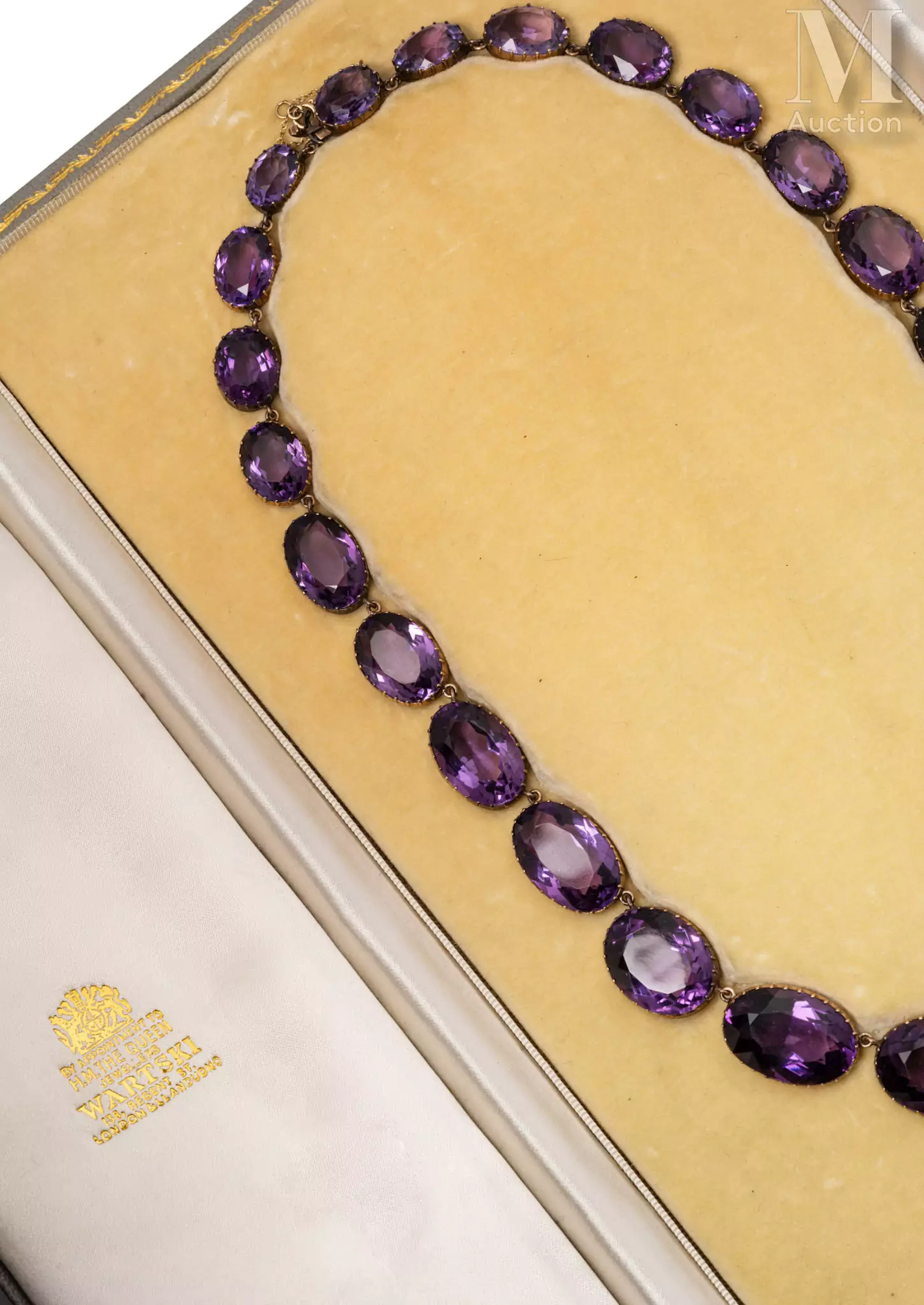 Collier améthystes