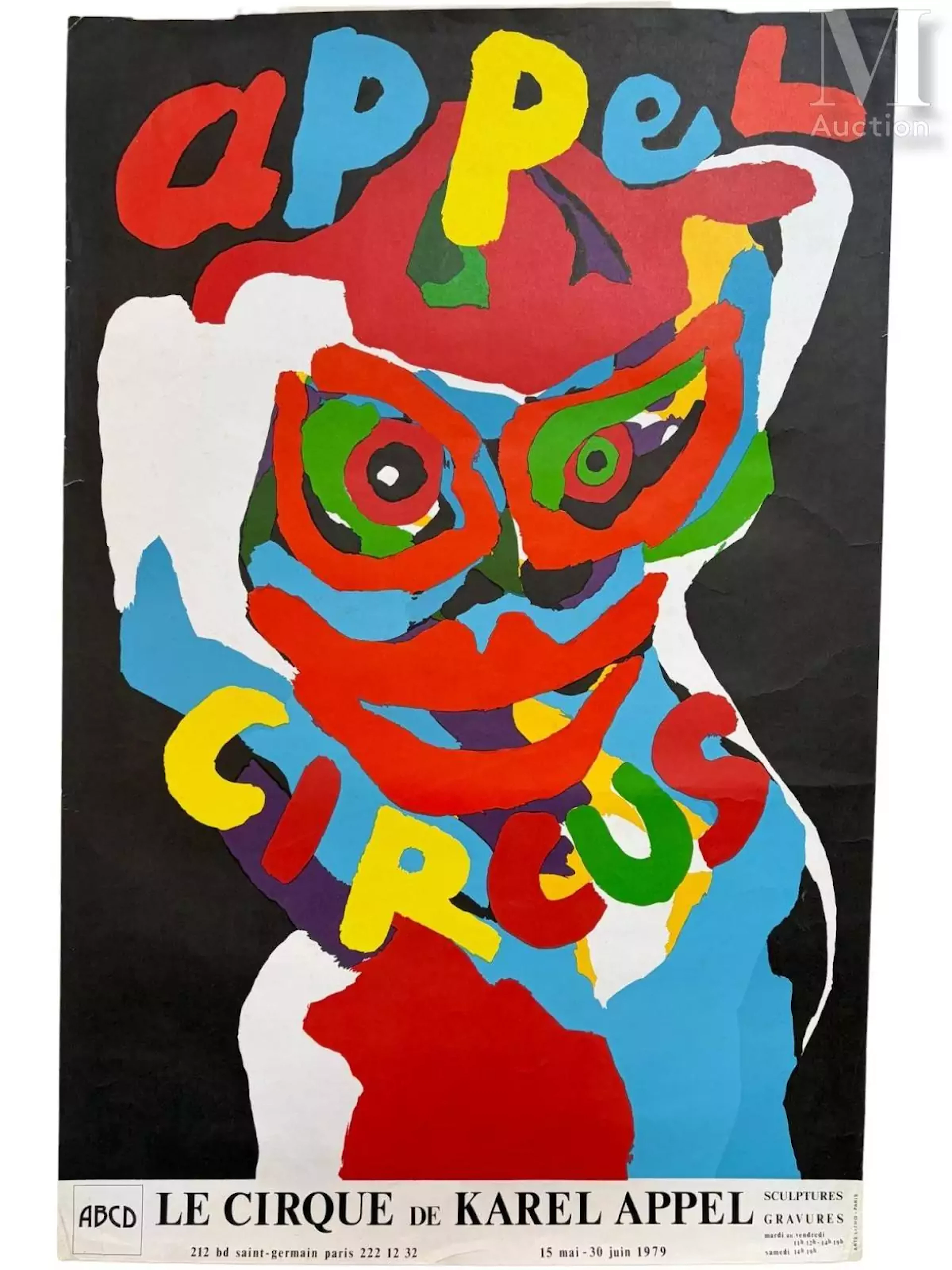 Karel APPEL (1921-2006) Le cirque de Karel Appel