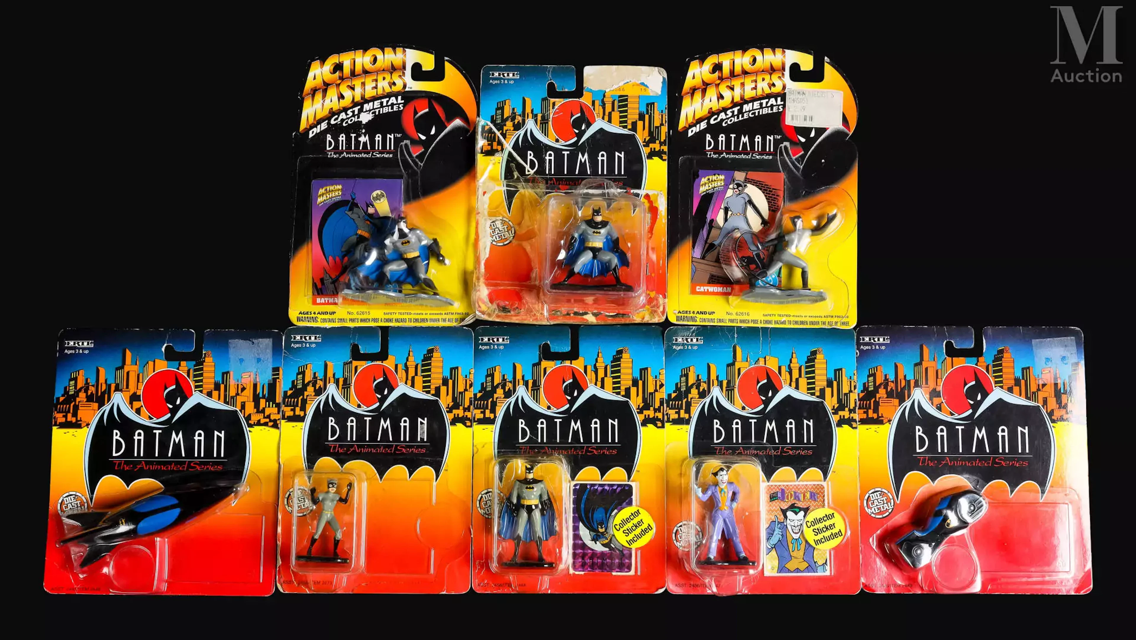 BATMAN THE ANIMATED SERIES Ensemble comprenant :